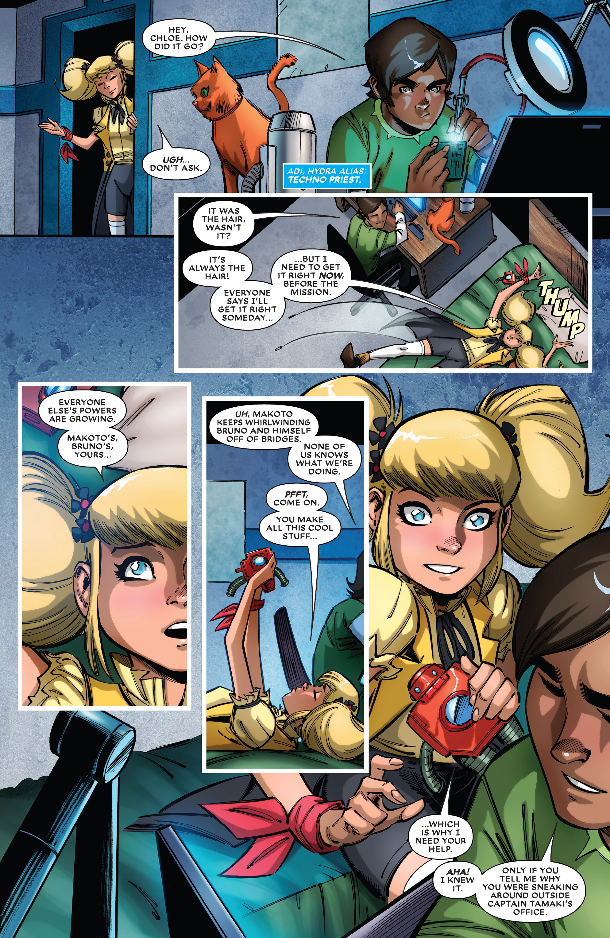 Read online Future Fight Firsts: Luna Snow comic -  Issue # Full - 28