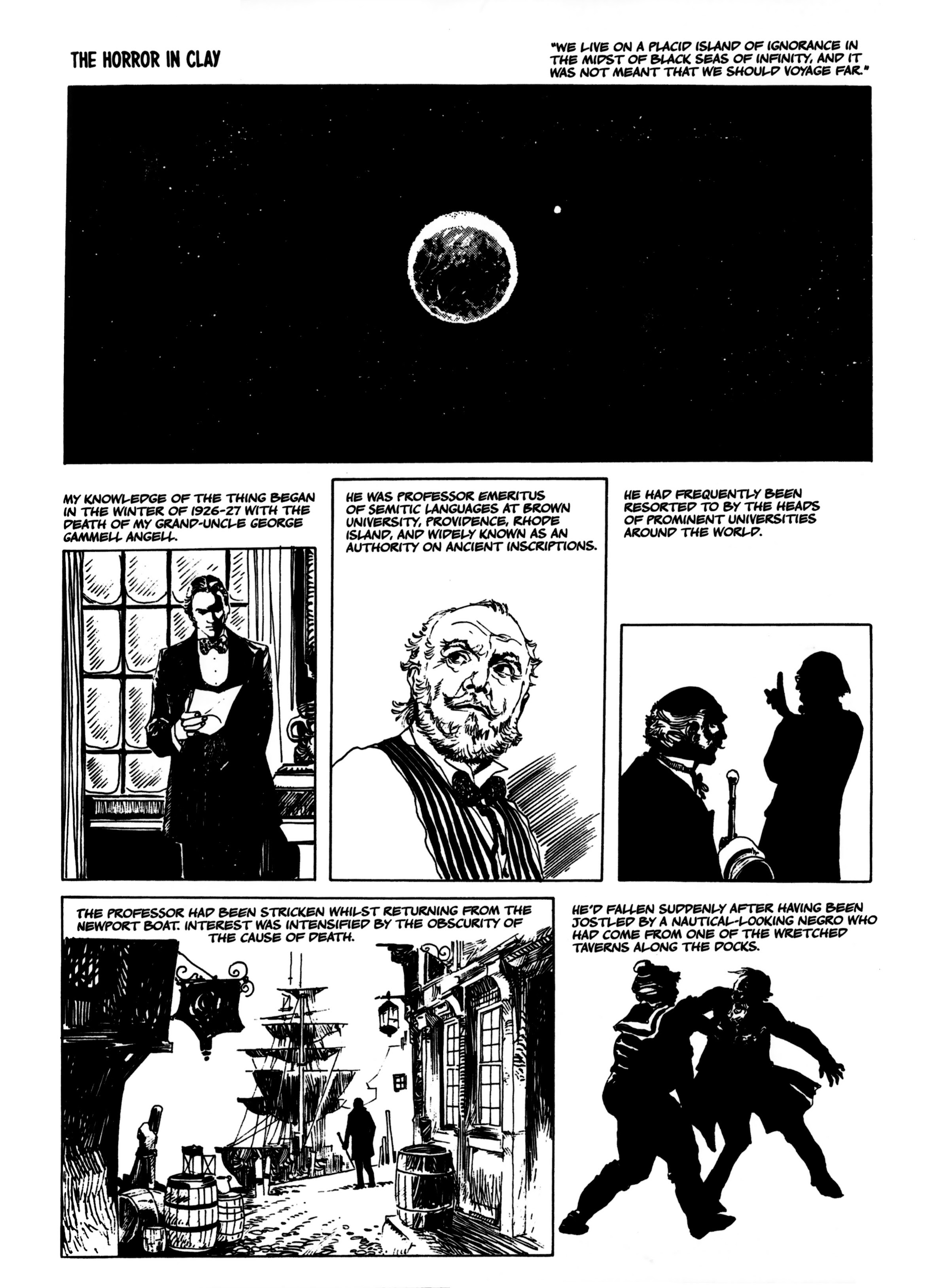 Read online Lovecraft: The Myth of Cthulhu comic -  Issue # TPB - 47