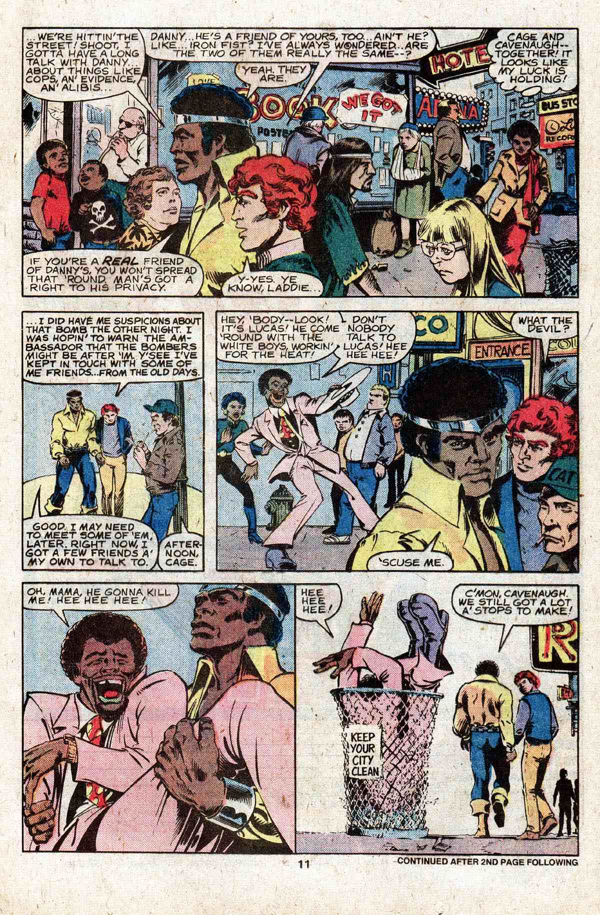 Read online Power Man and Iron Fist (1978) comic -  Issue #60 - 9