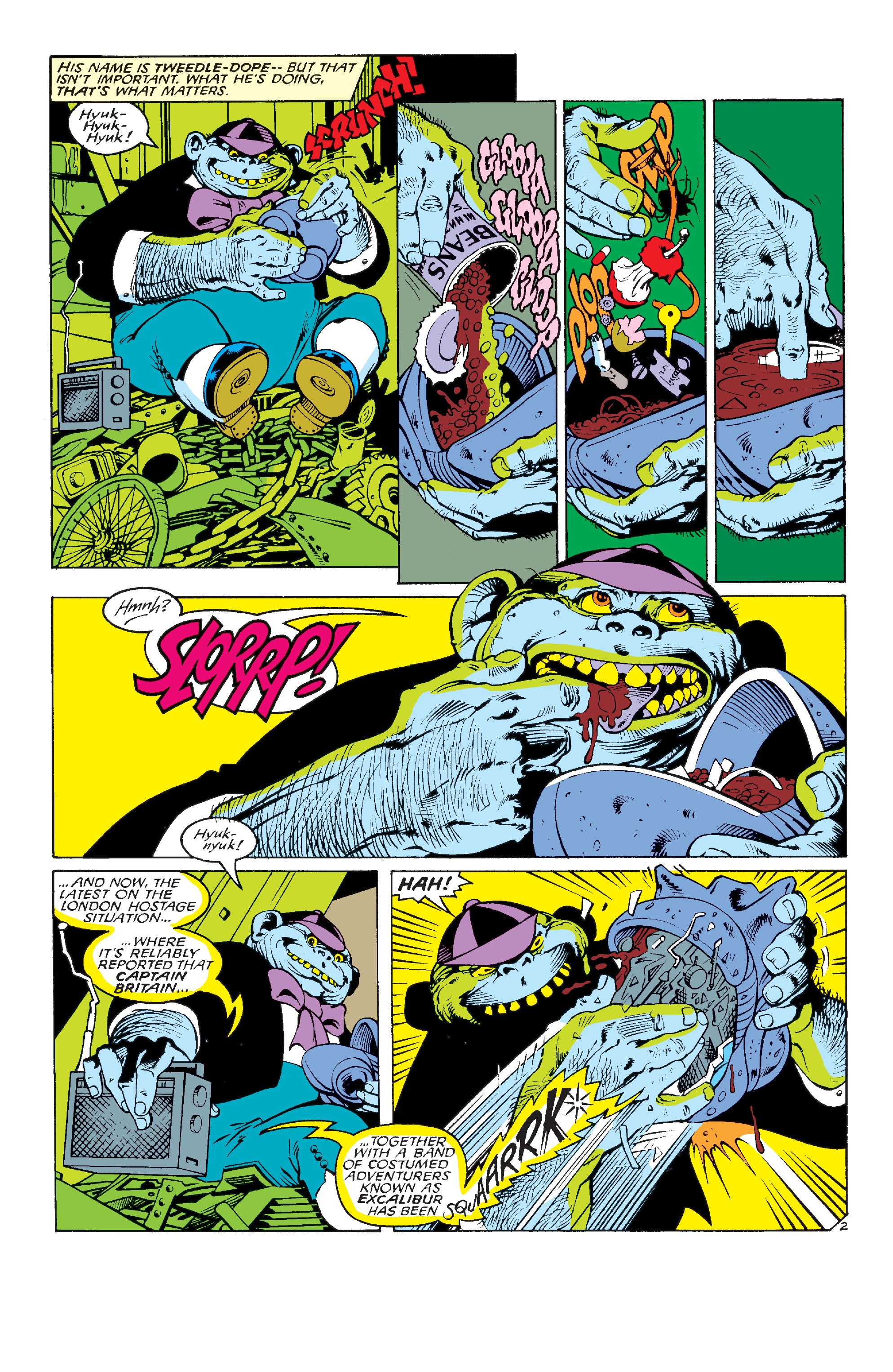 Read online Marvel Tales: Captain Britain comic -  Issue # TPB - 59