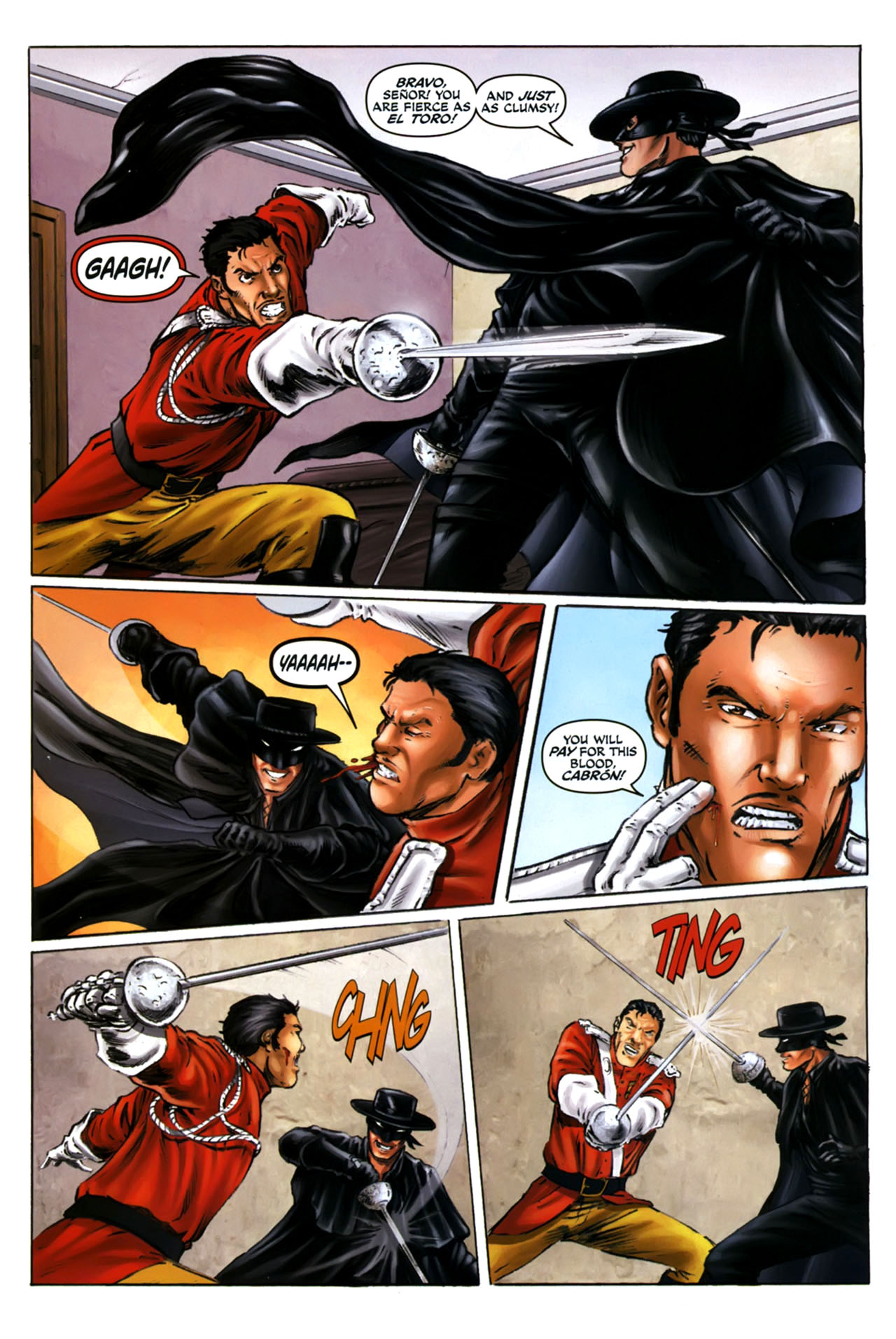 Read online Zorro (2008) comic -  Issue #13 - 25