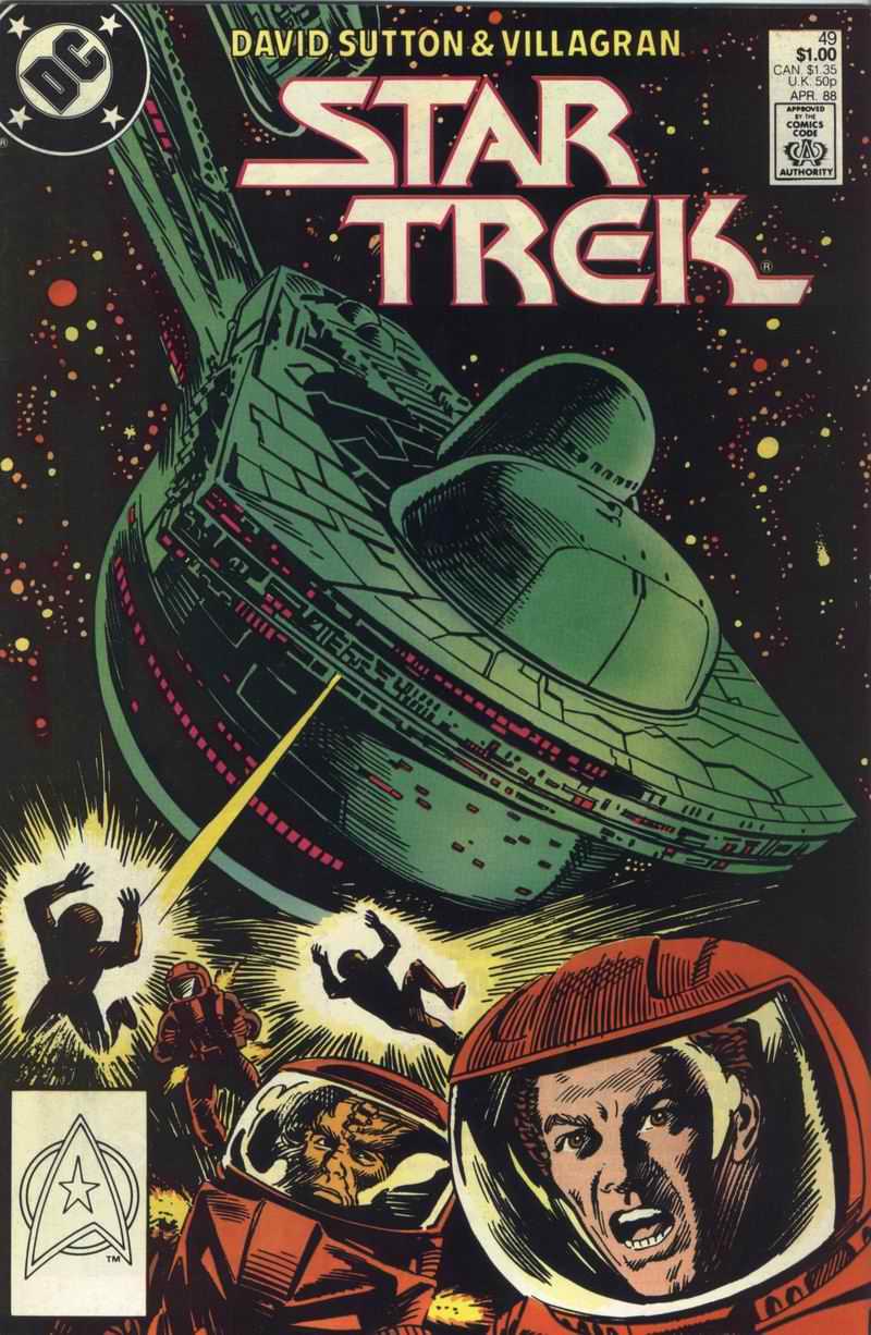 Read online Star Trek (1984) comic -  Issue #49 - 1