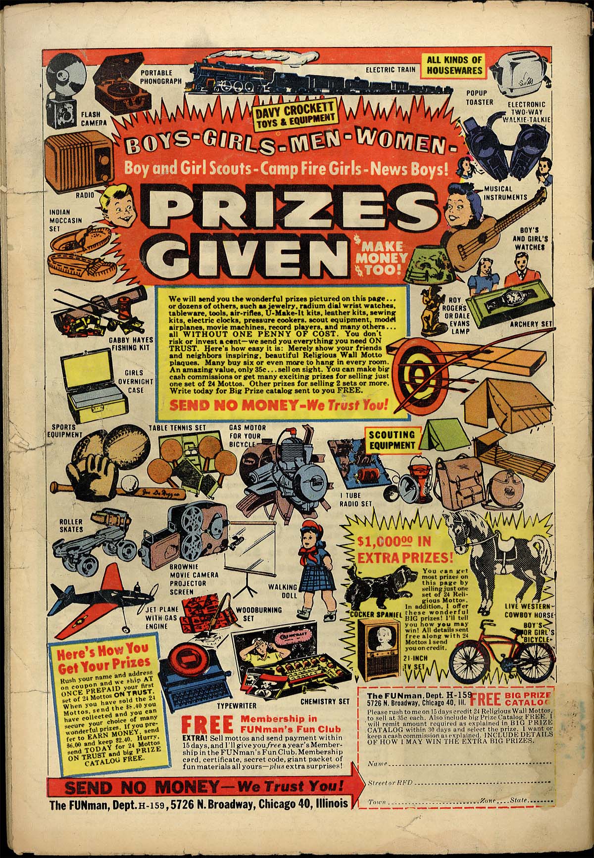 Read online Adventures Into The Unknown comic -  Issue #89 - 36