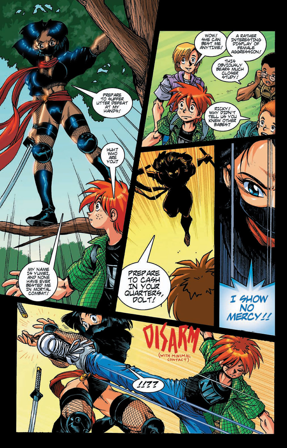 Read online Ninja High School Version 2 comic -  Issue #1 - 15