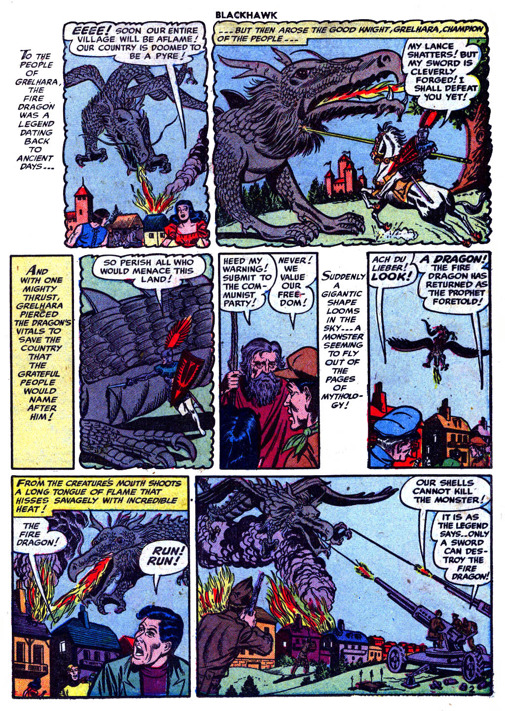 Read online Blackhawk (1957) comic -  Issue #56 - 19