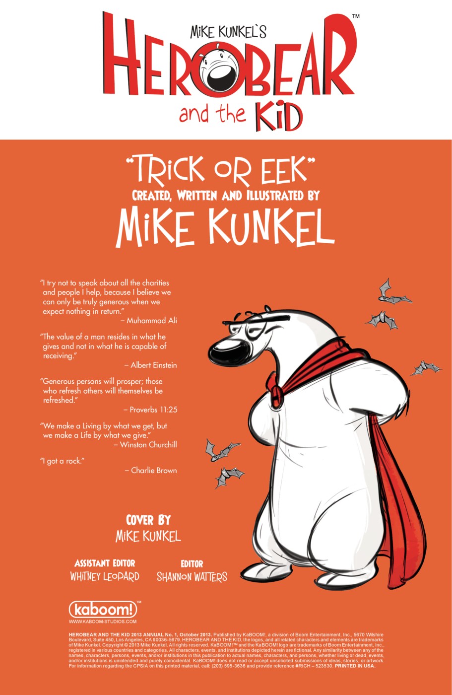Read online Herobear and the Kid (2013) comic -  Issue # Annual - 2