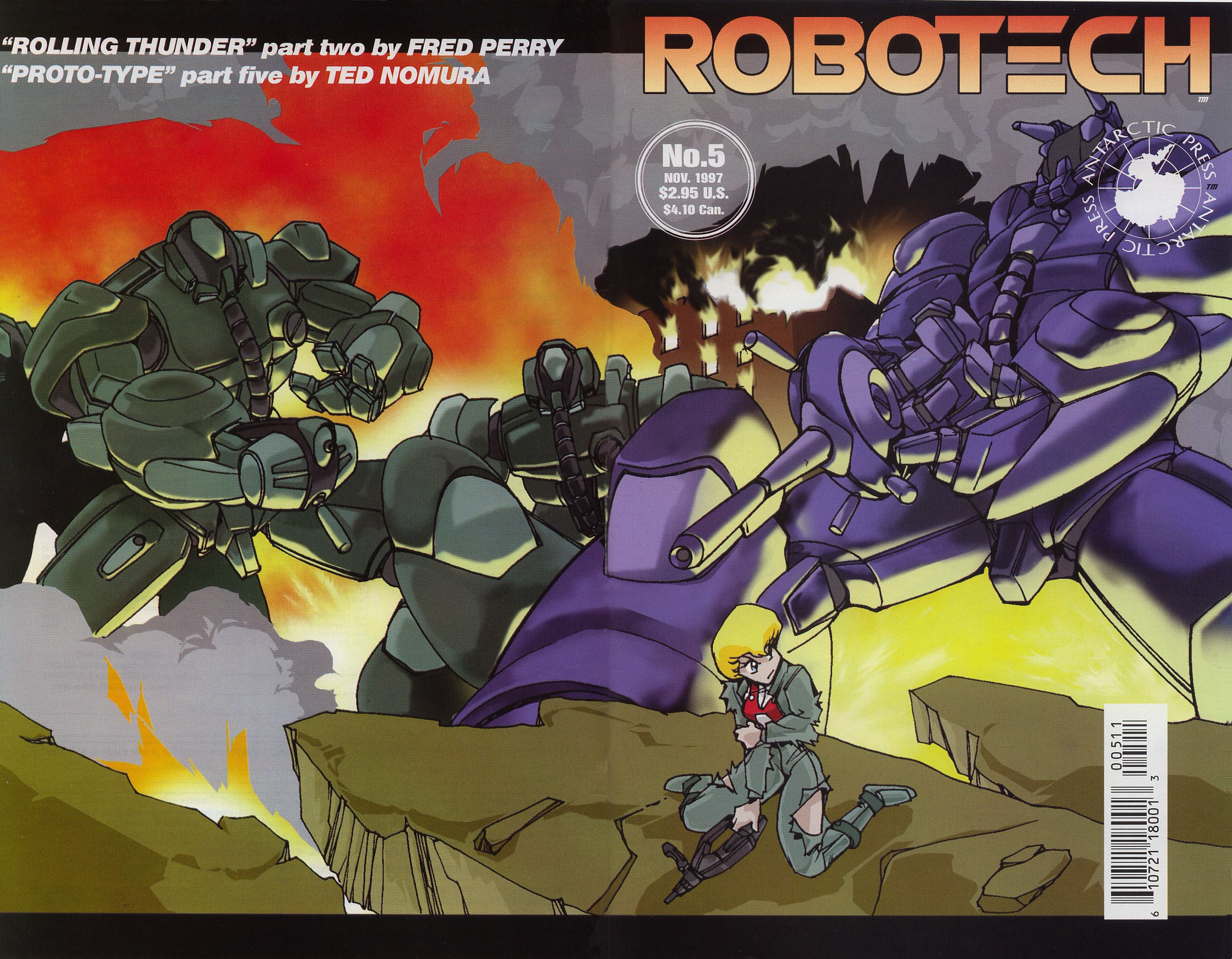 Read online Robotech (1997) comic -  Issue #5 - 1