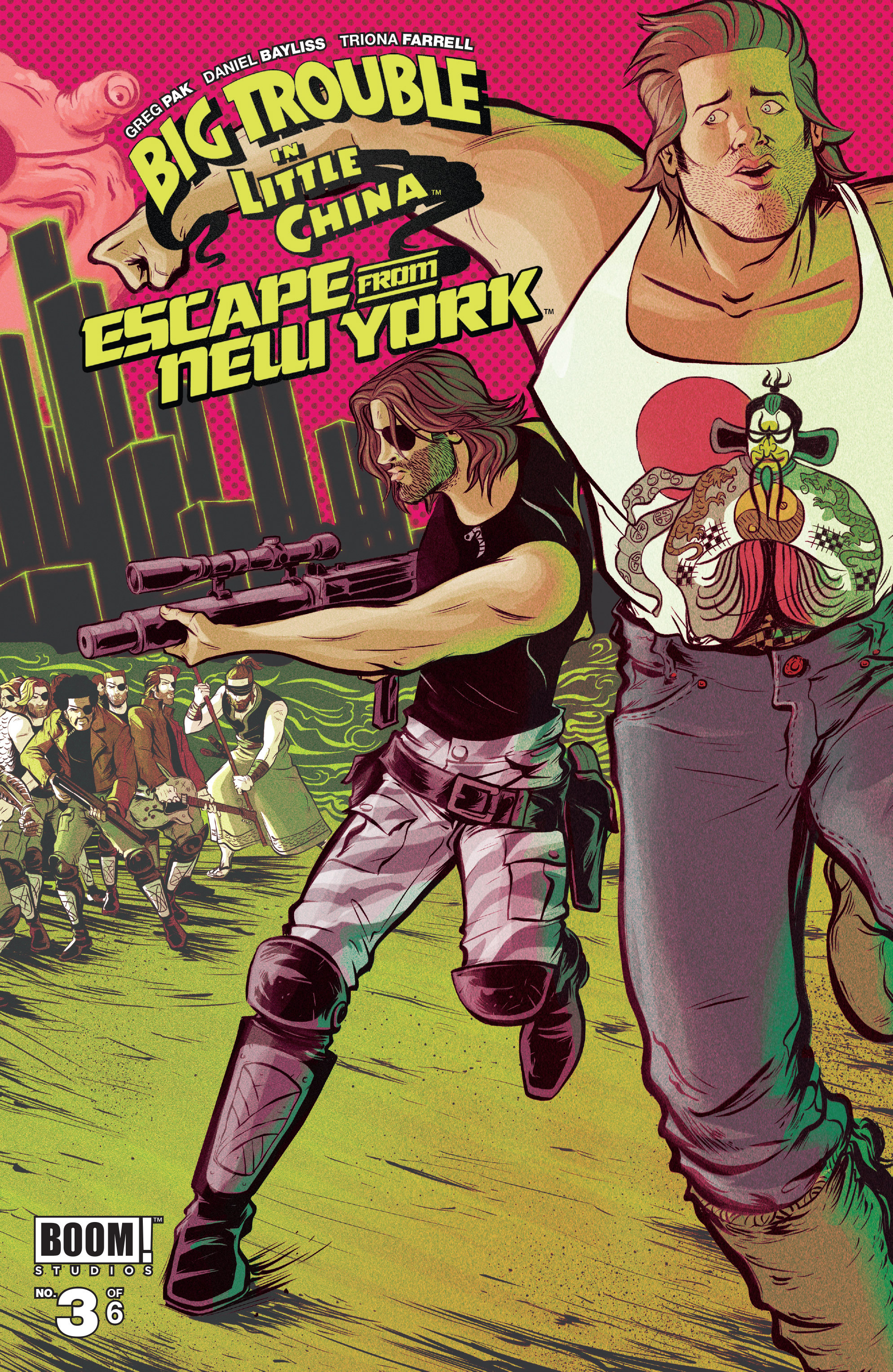 Read online Big Trouble in Little China/Escape From New York comic -  Issue #3 - 1