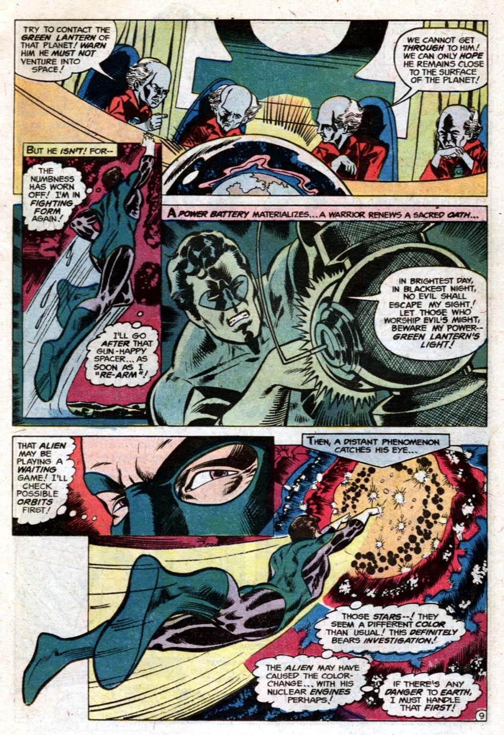 Read online Green Lantern (1960) comic -  Issue #102 - 10
