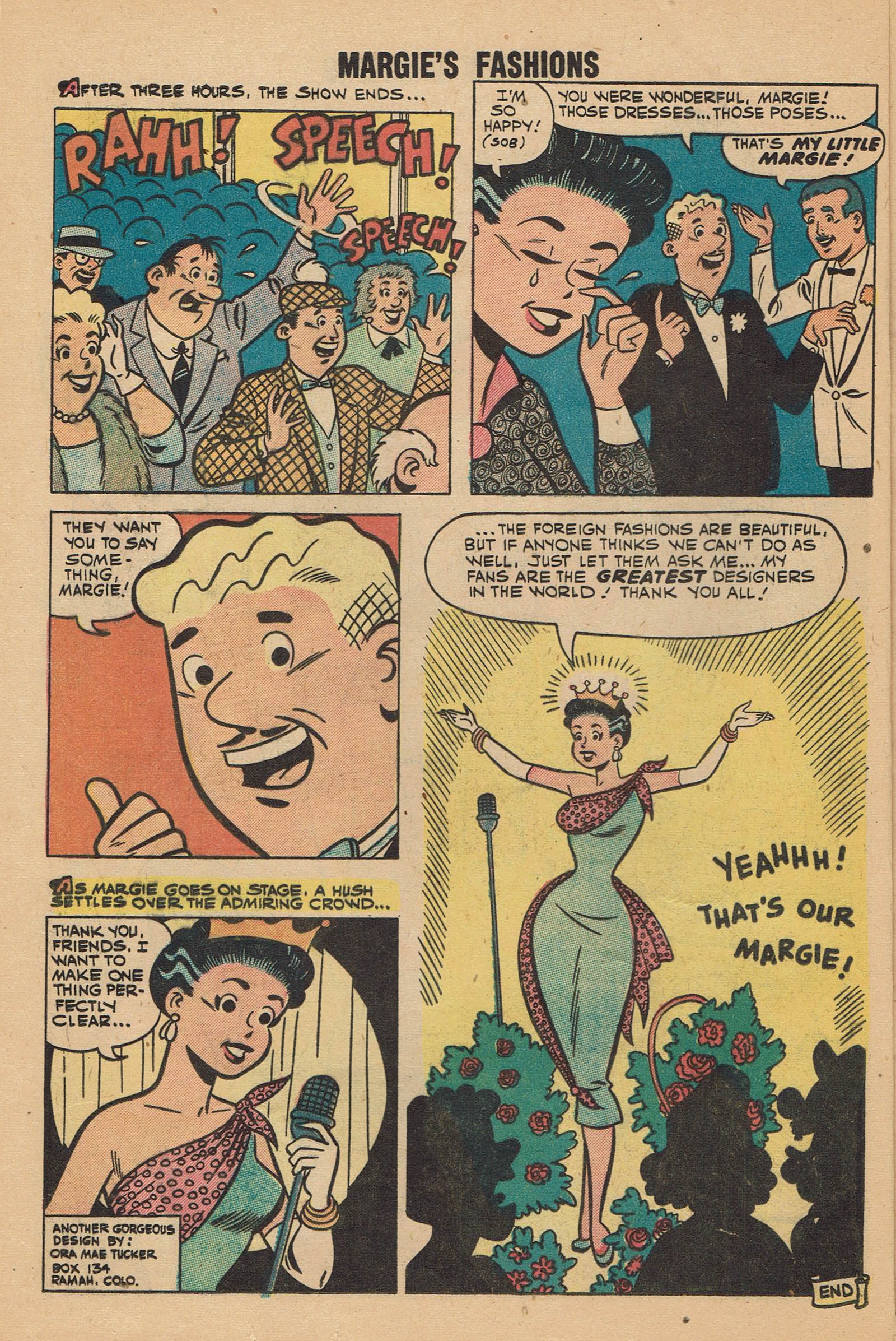Read online My Little Margie's Fashions comic -  Issue #2 - 11