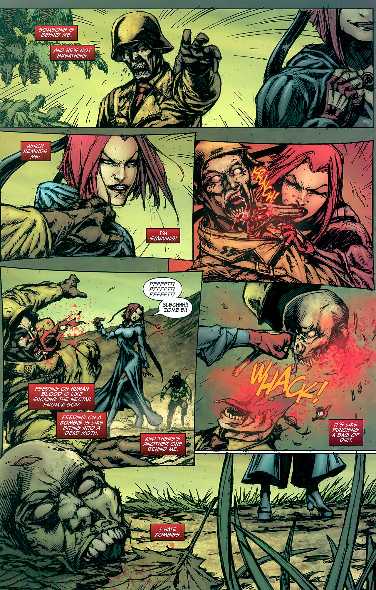 Read online BloodRayne: Revenge of the Butcheress comic -  Issue # Full - 7