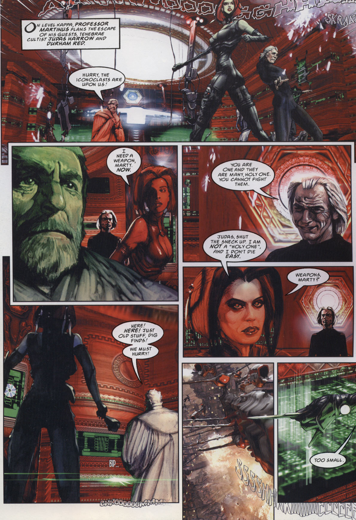 Read online Durham Red: The Scarlet Cantos comic -  Issue # TPB - 18