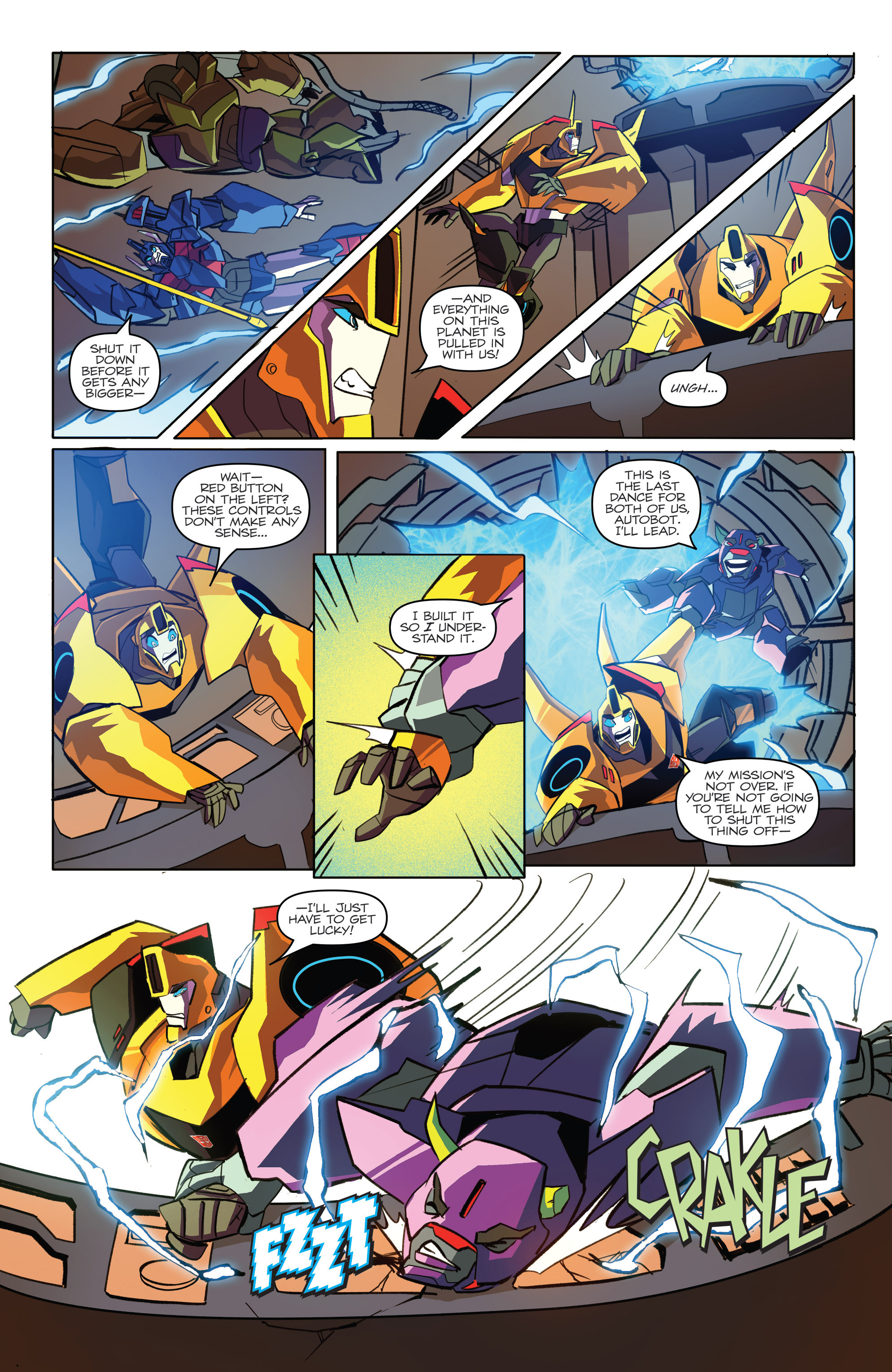 Read online Transformers: Robots In Disguise (2015) comic -  Issue #4 - 21