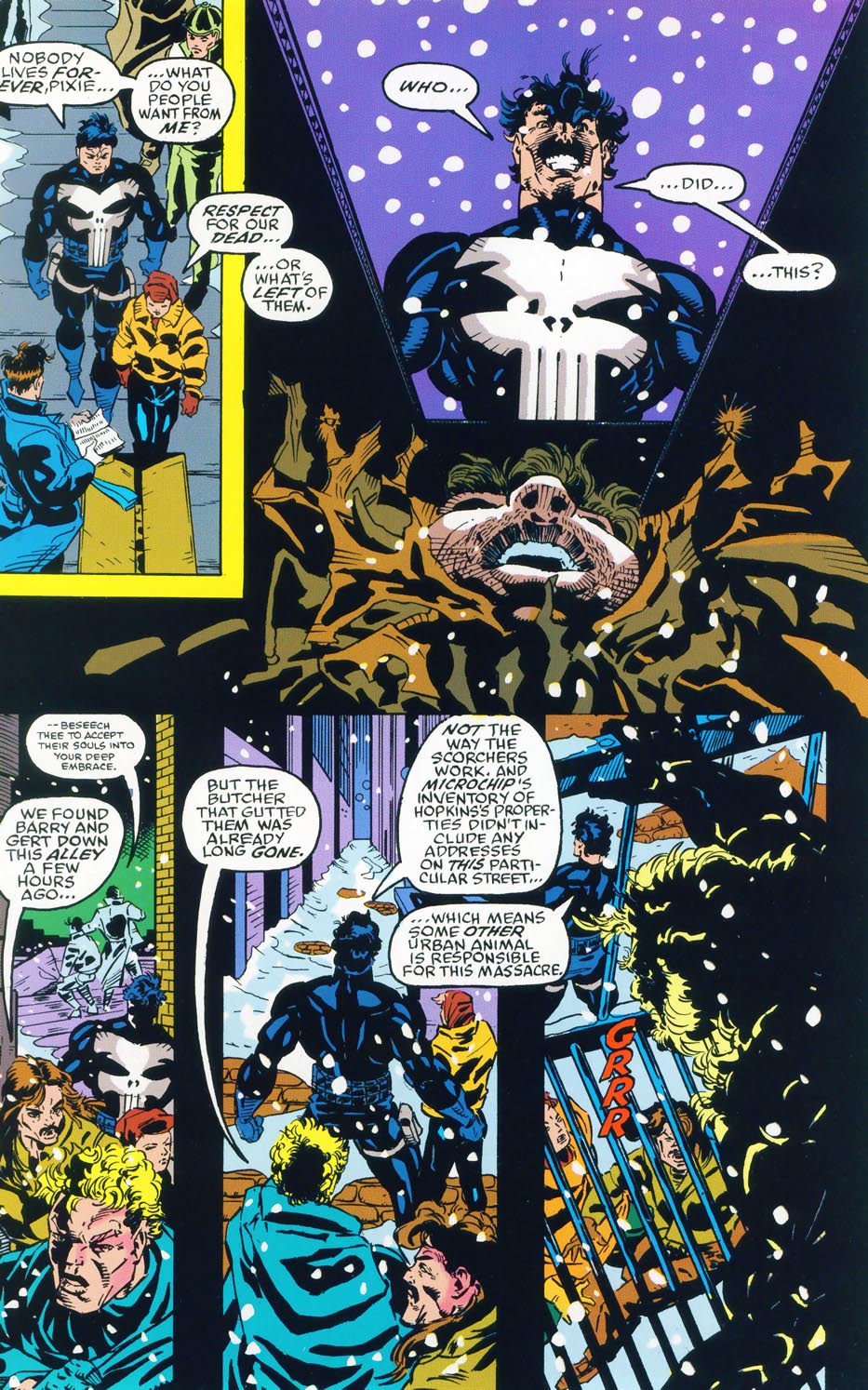 Read online Spider-Man, Punisher, Sabretooth: Designer Genes comic -  Issue # Full - 15