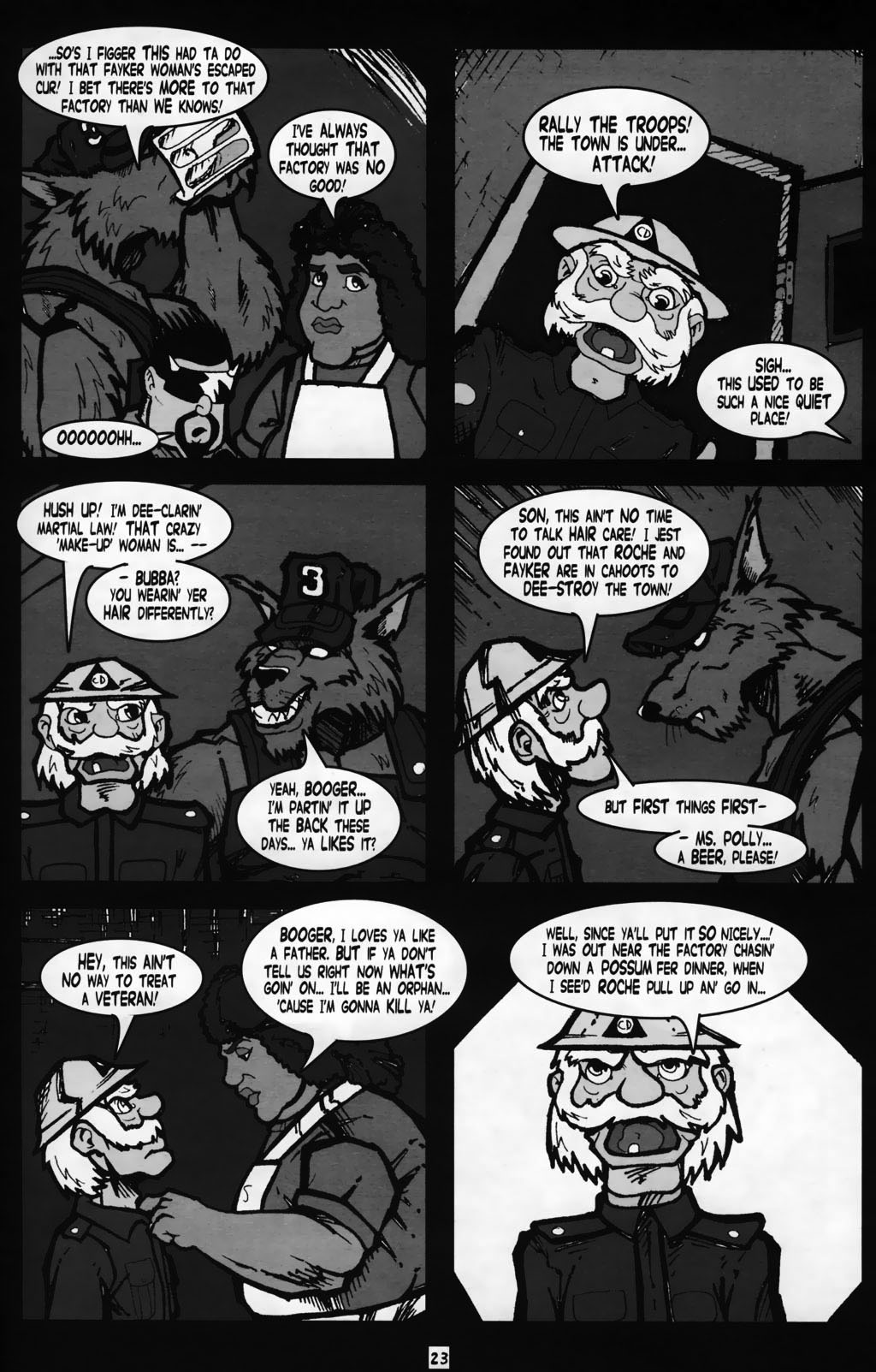 Read online Bubba the Redneck Werewolf comic -  Issue #3 - 25