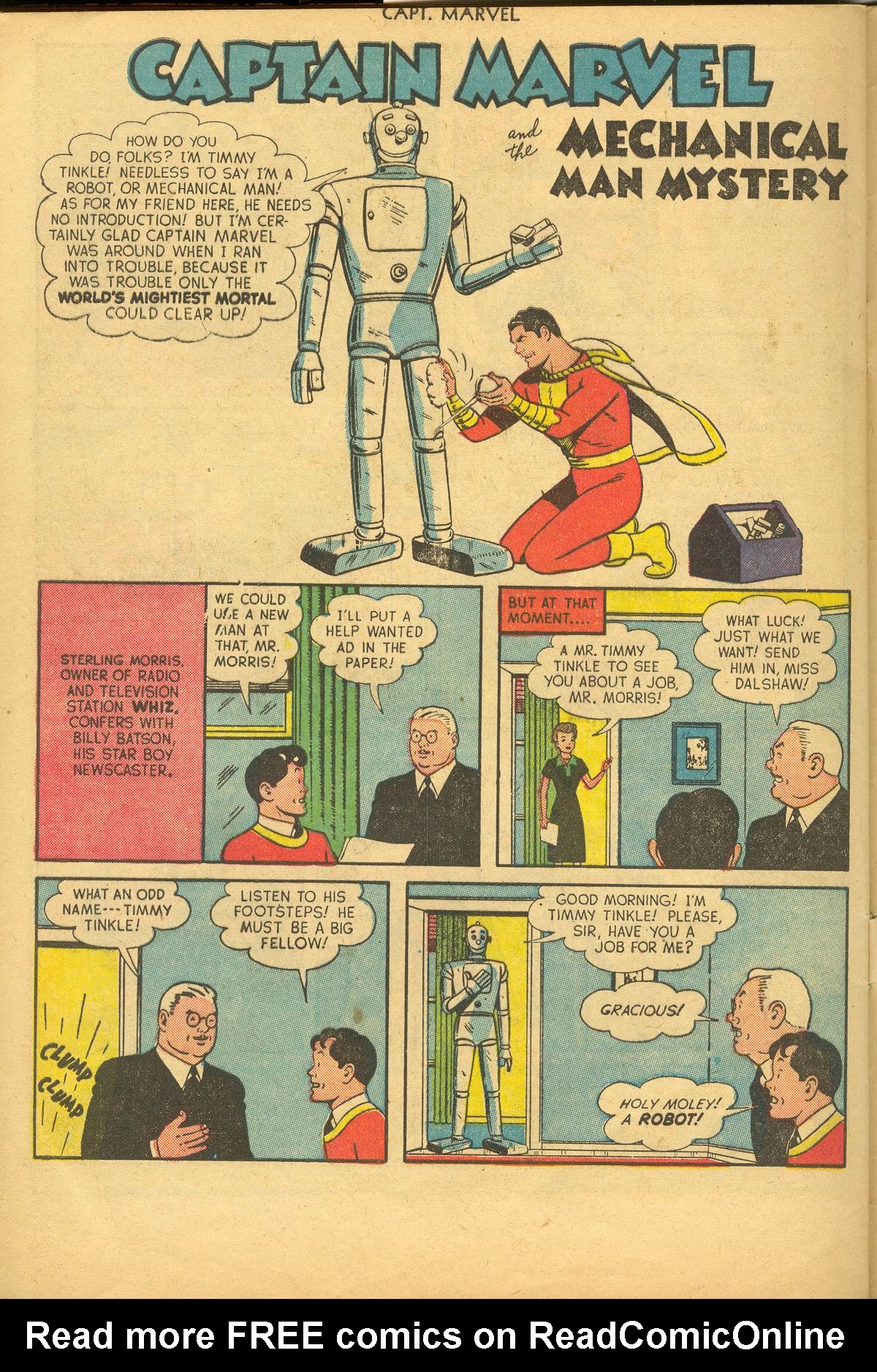 Read online Captain Marvel Adventures comic -  Issue #125 - 28