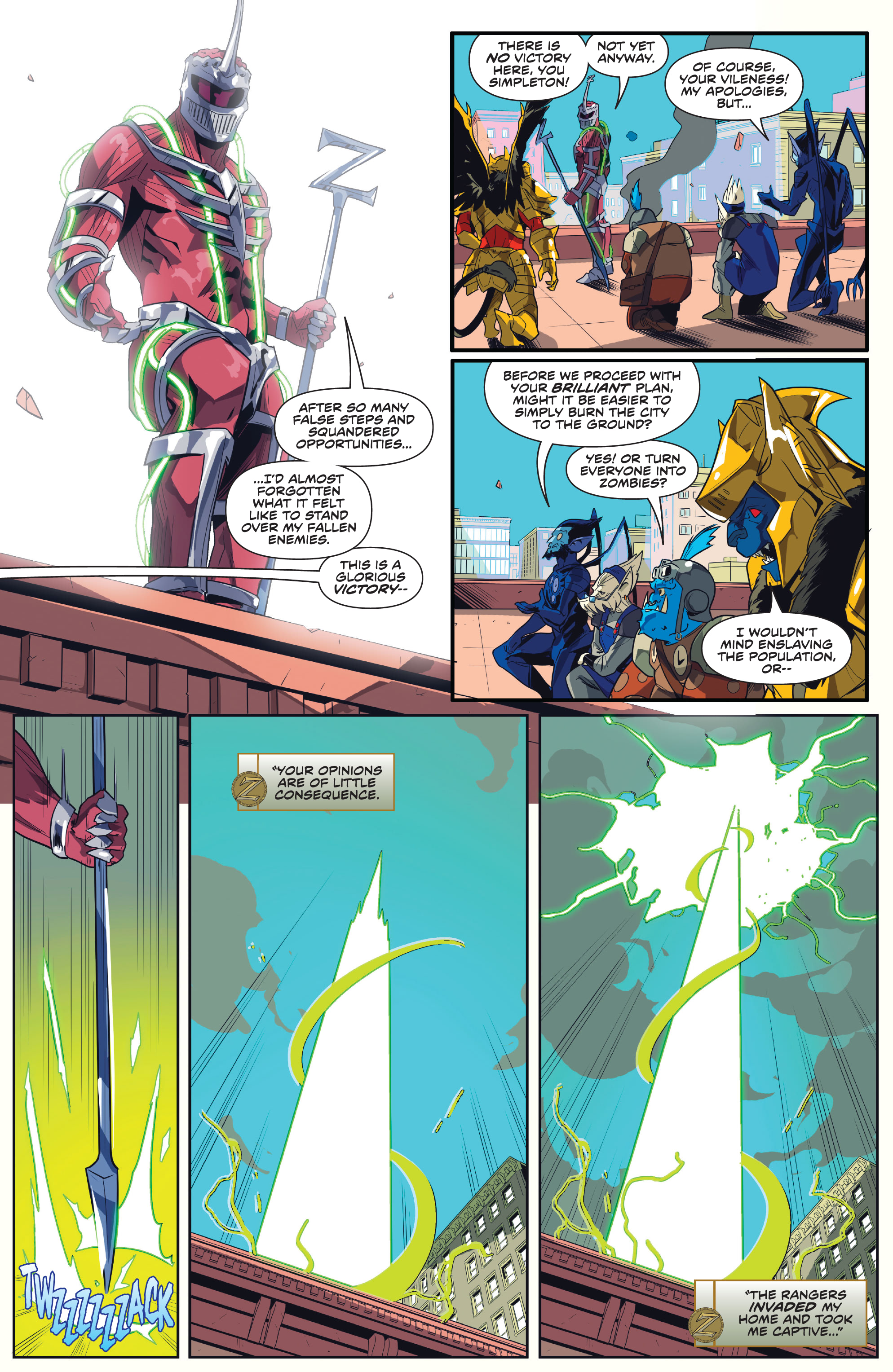 Read online Mighty Morphin comic -  Issue #4 - 18