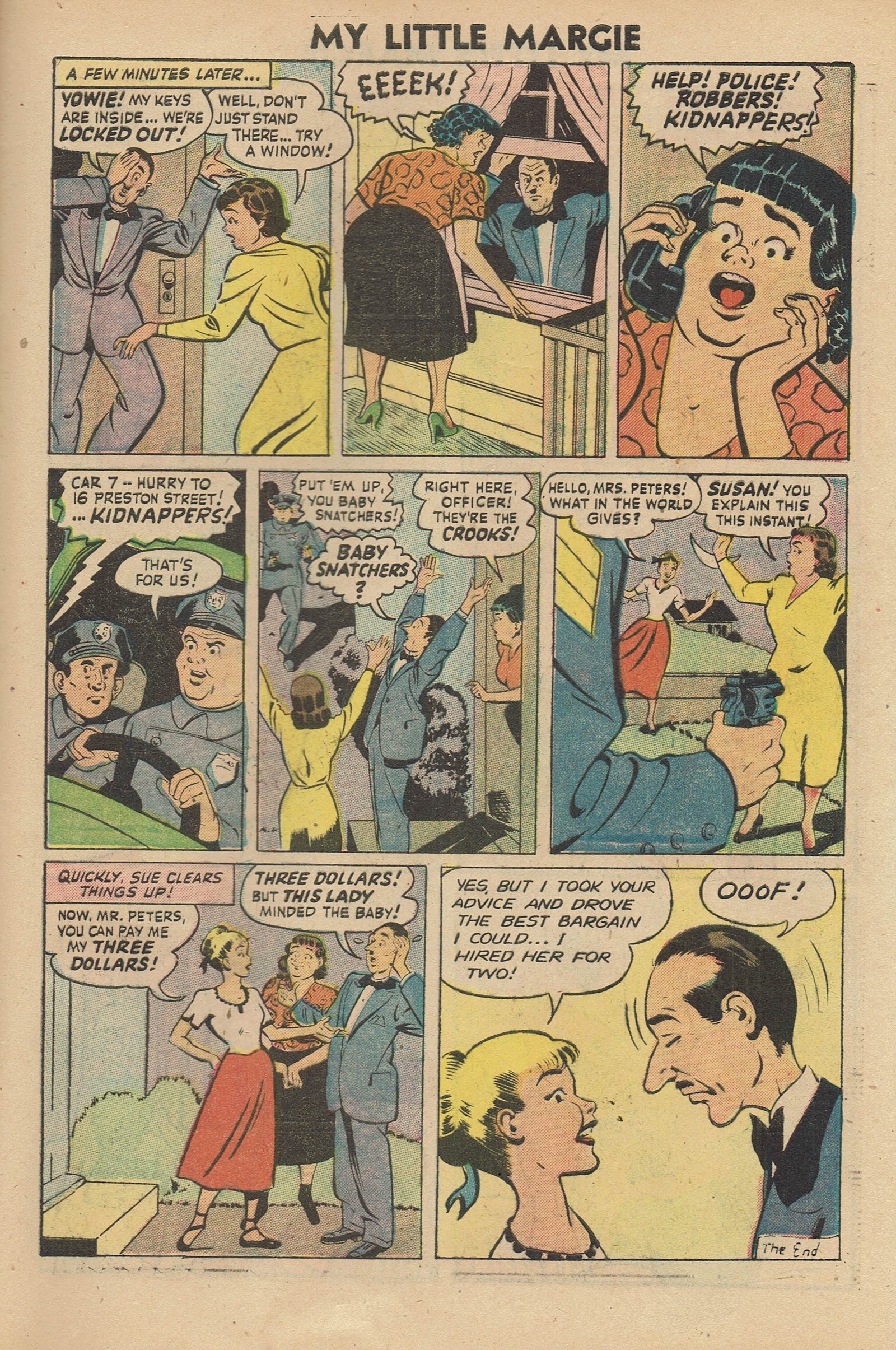 Read online My Little Margie (1954) comic -  Issue #11 - 33