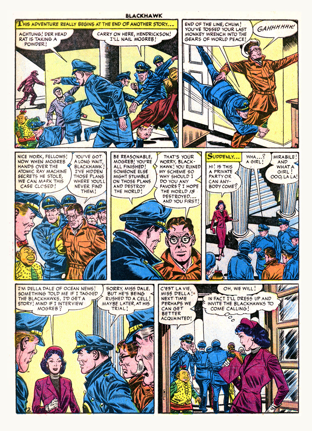 Read online Blackhawk (1957) comic -  Issue #94 - 4