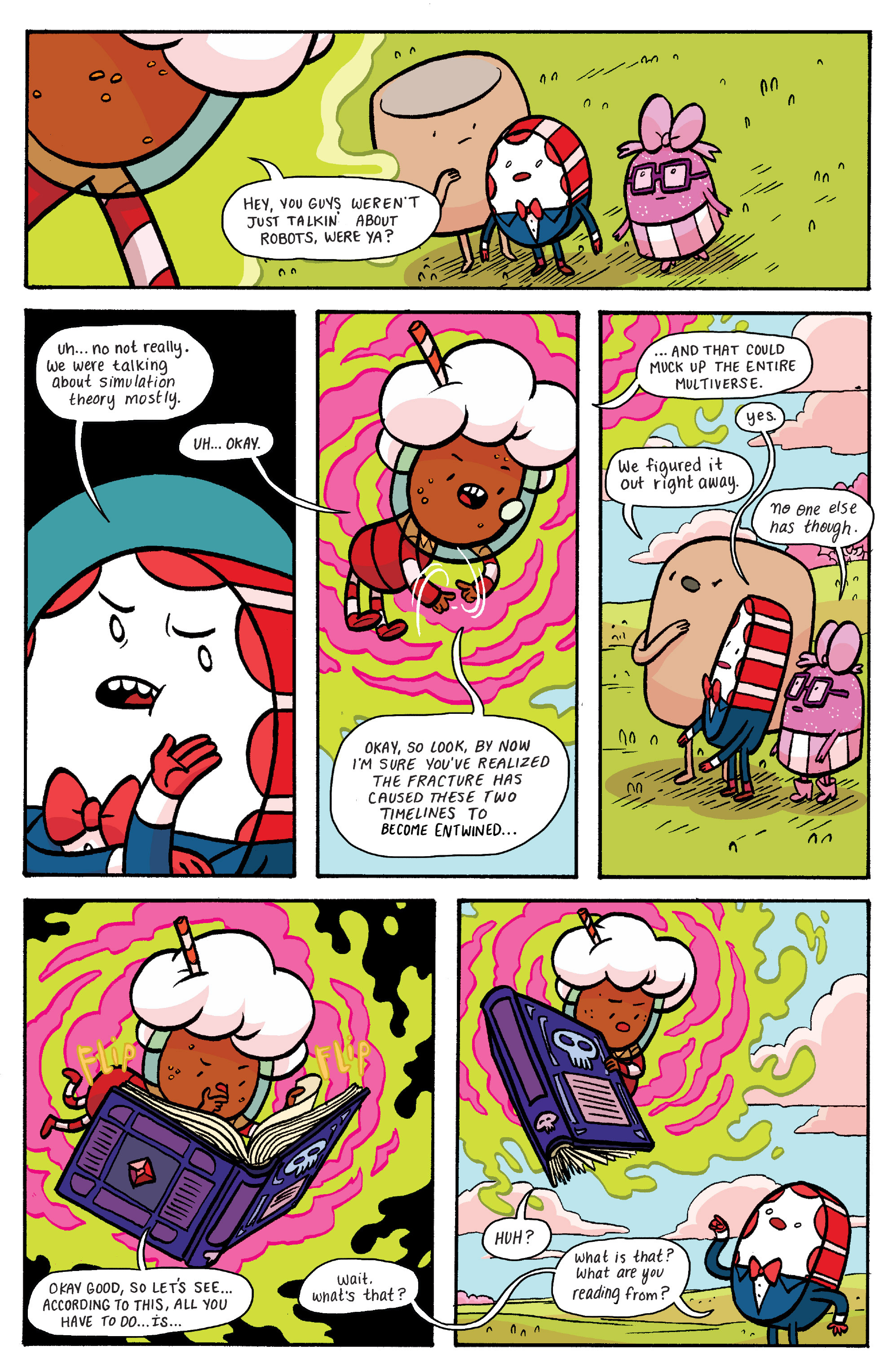 Read online Adventure Time: Banana Guard Academ comic -  Issue #5 - 9