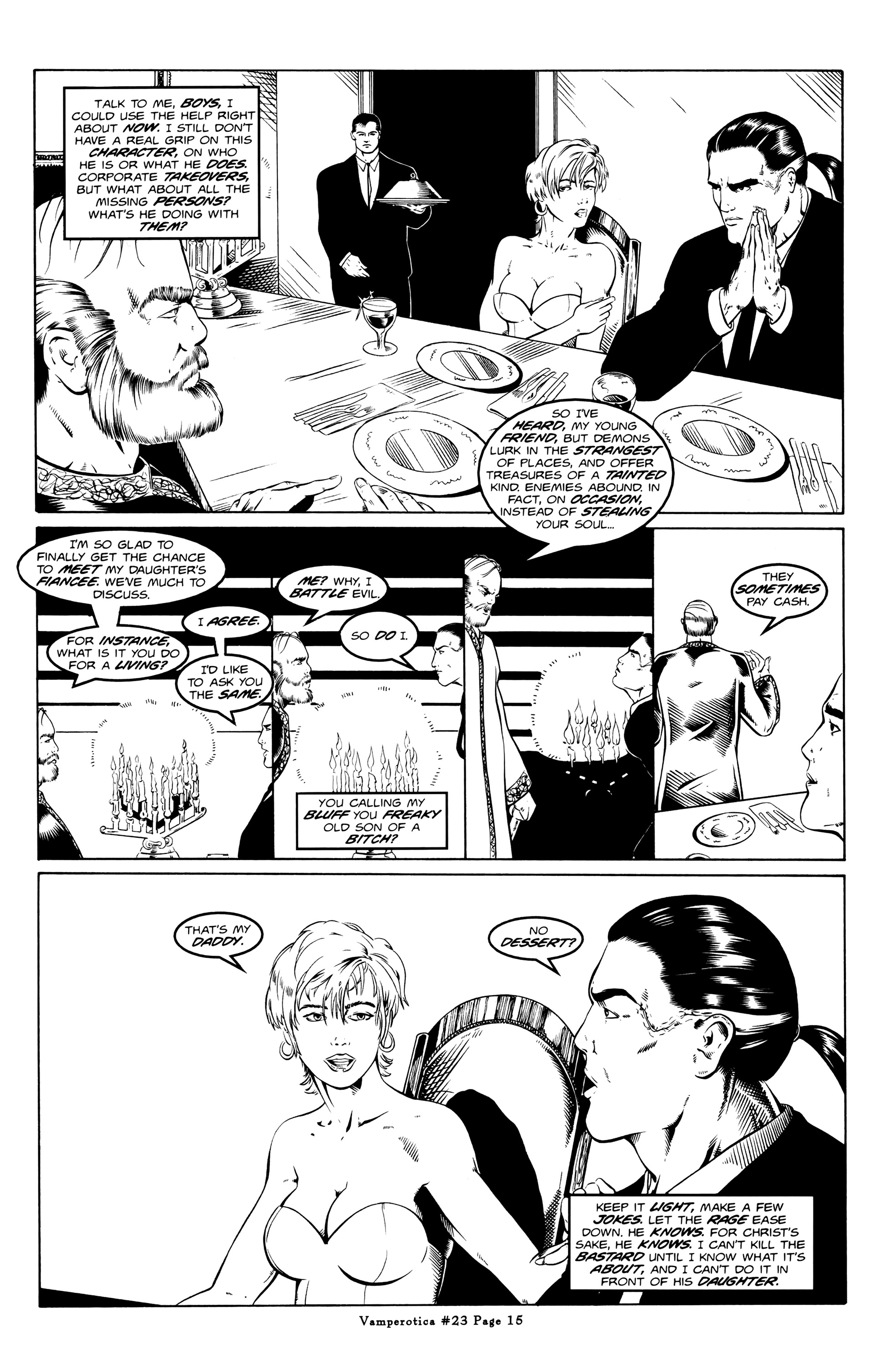 Read online Vamperotica comic -  Issue #23 - 17