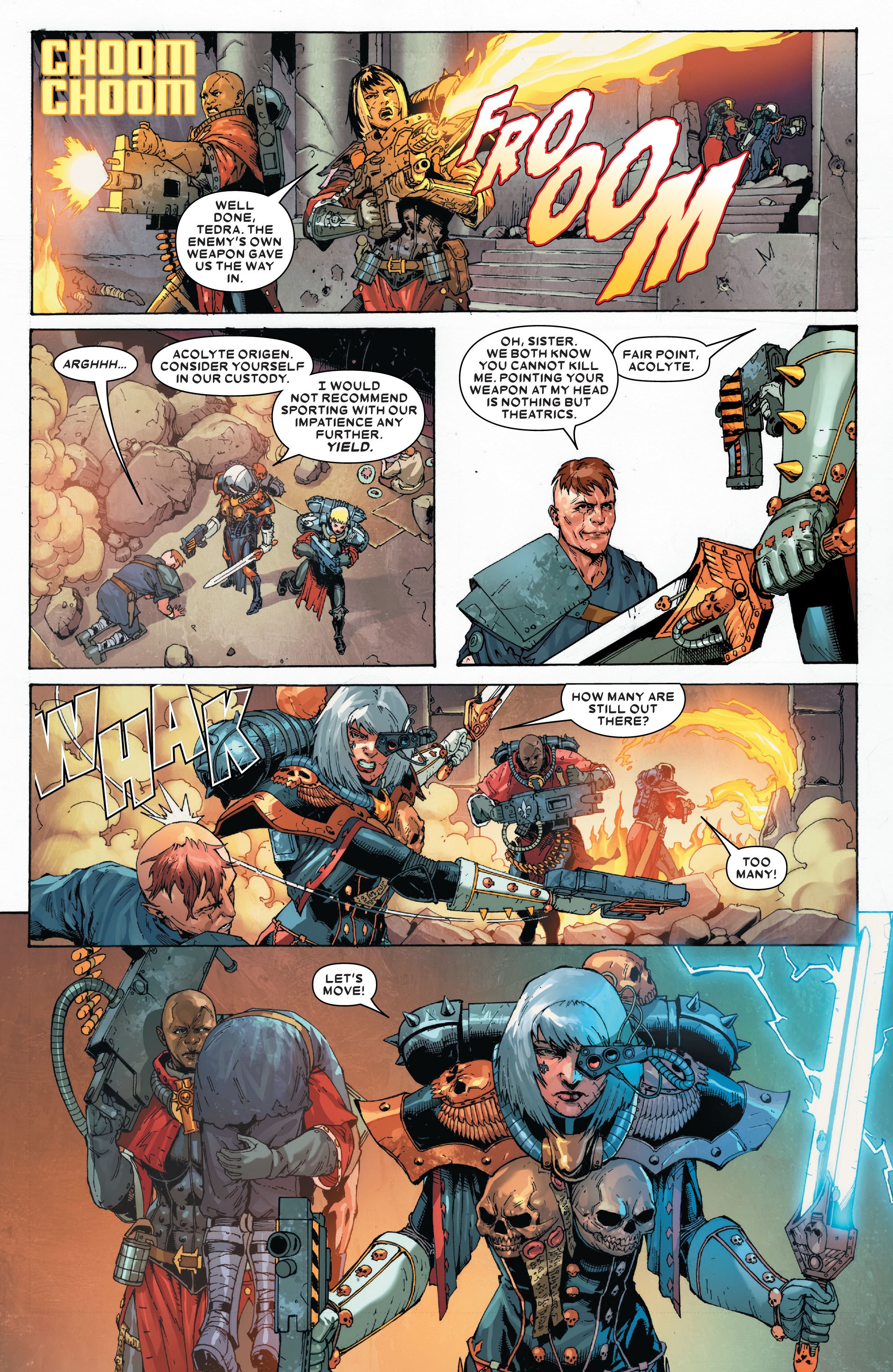 Read online Warhammer 40,000: Sisters Of Battle comic -  Issue #4 - 14