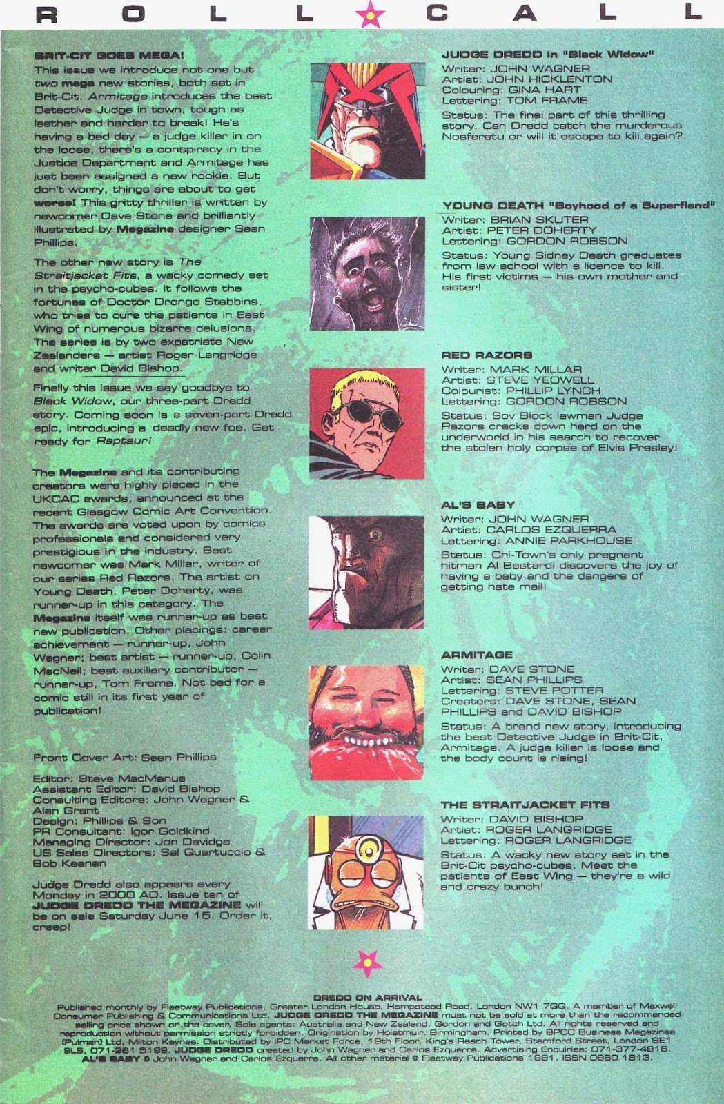 Judge Dredd: The Megazine issue 9 - Page 3