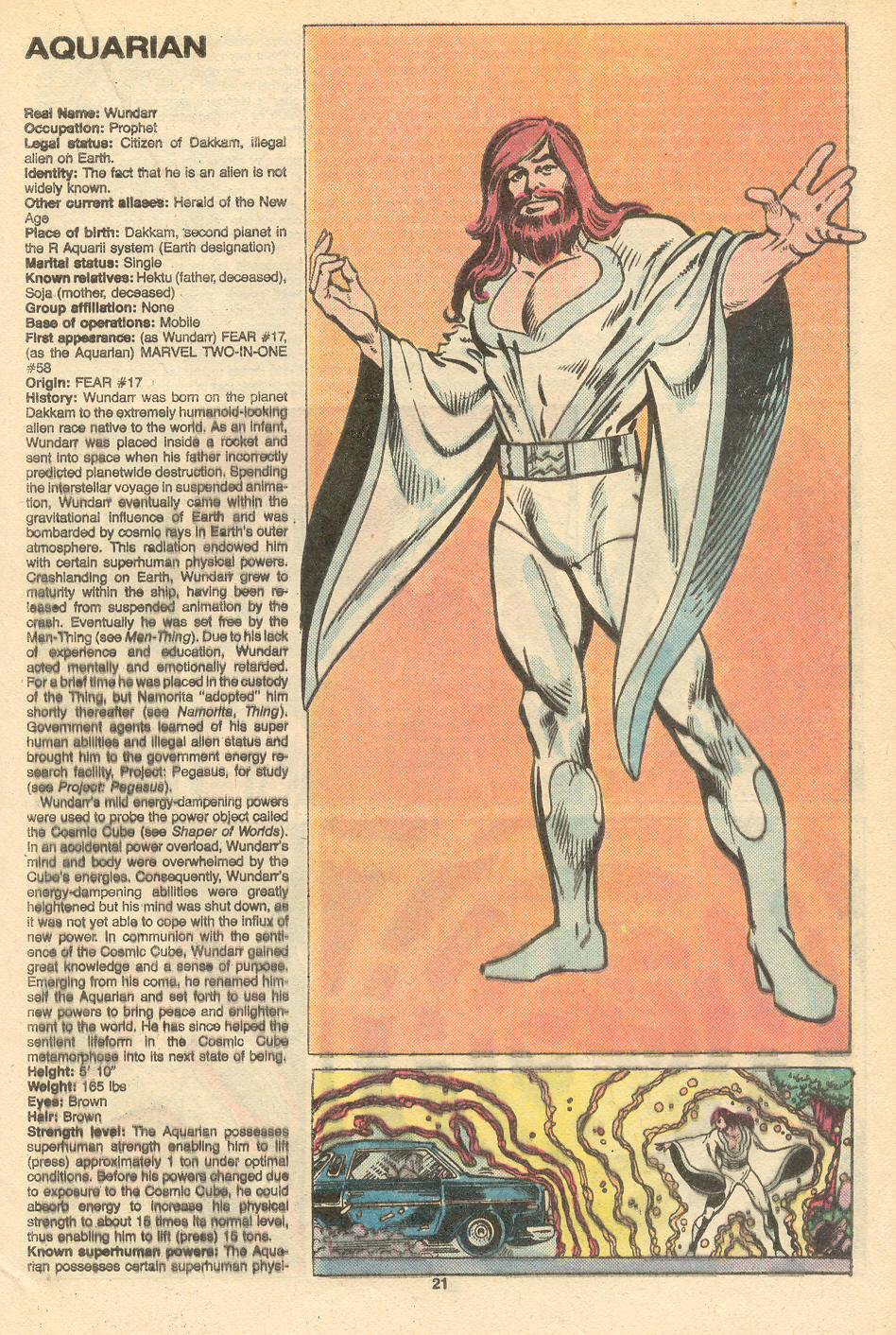 Read online The Official Handbook of the Marvel Universe Deluxe Edition comic -  Issue #1 - 23