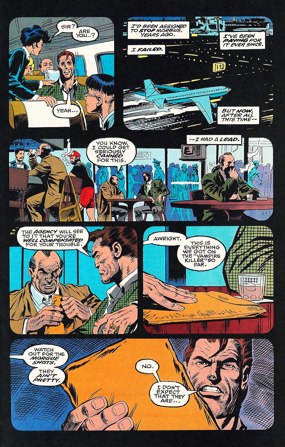 Read online Morbius: The Living Vampire (1992) comic -  Issue #3 - 17