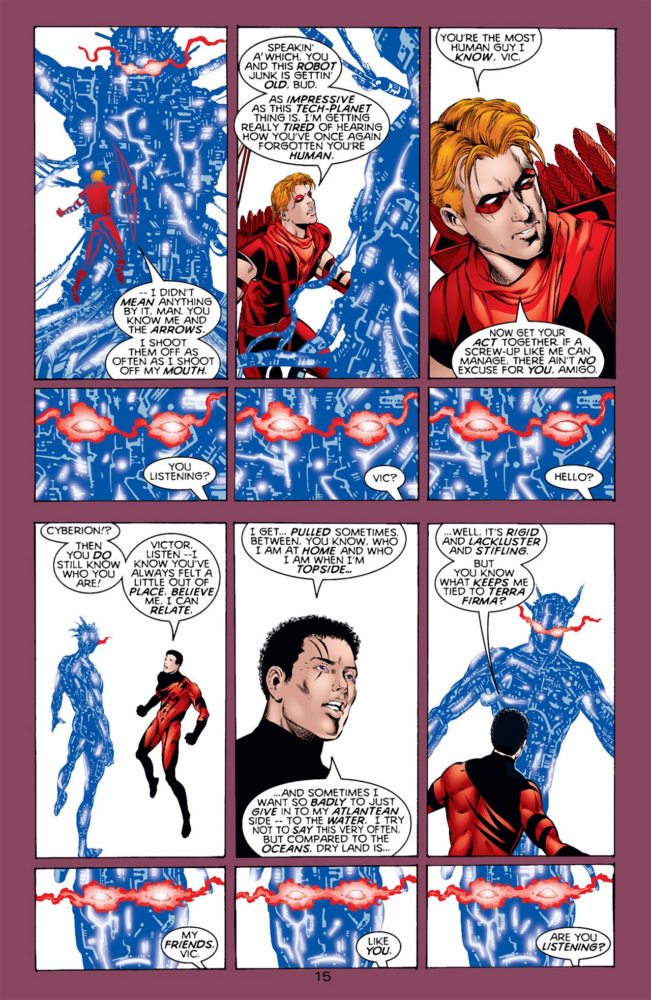 Read online JLA/Titans comic -  Issue #3 - 14