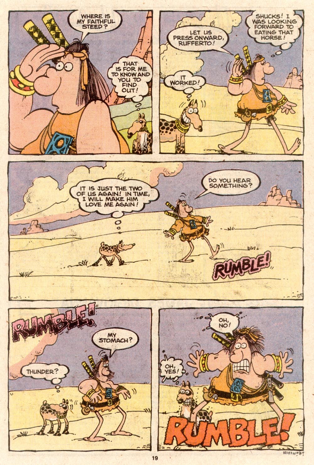 Read online Sergio Aragonés Groo the Wanderer comic -  Issue #62 - 20