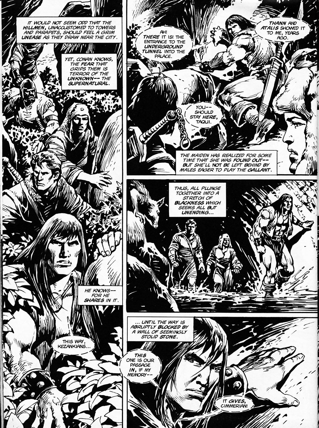Read online The Savage Sword Of Conan comic -  Issue #220 - 51