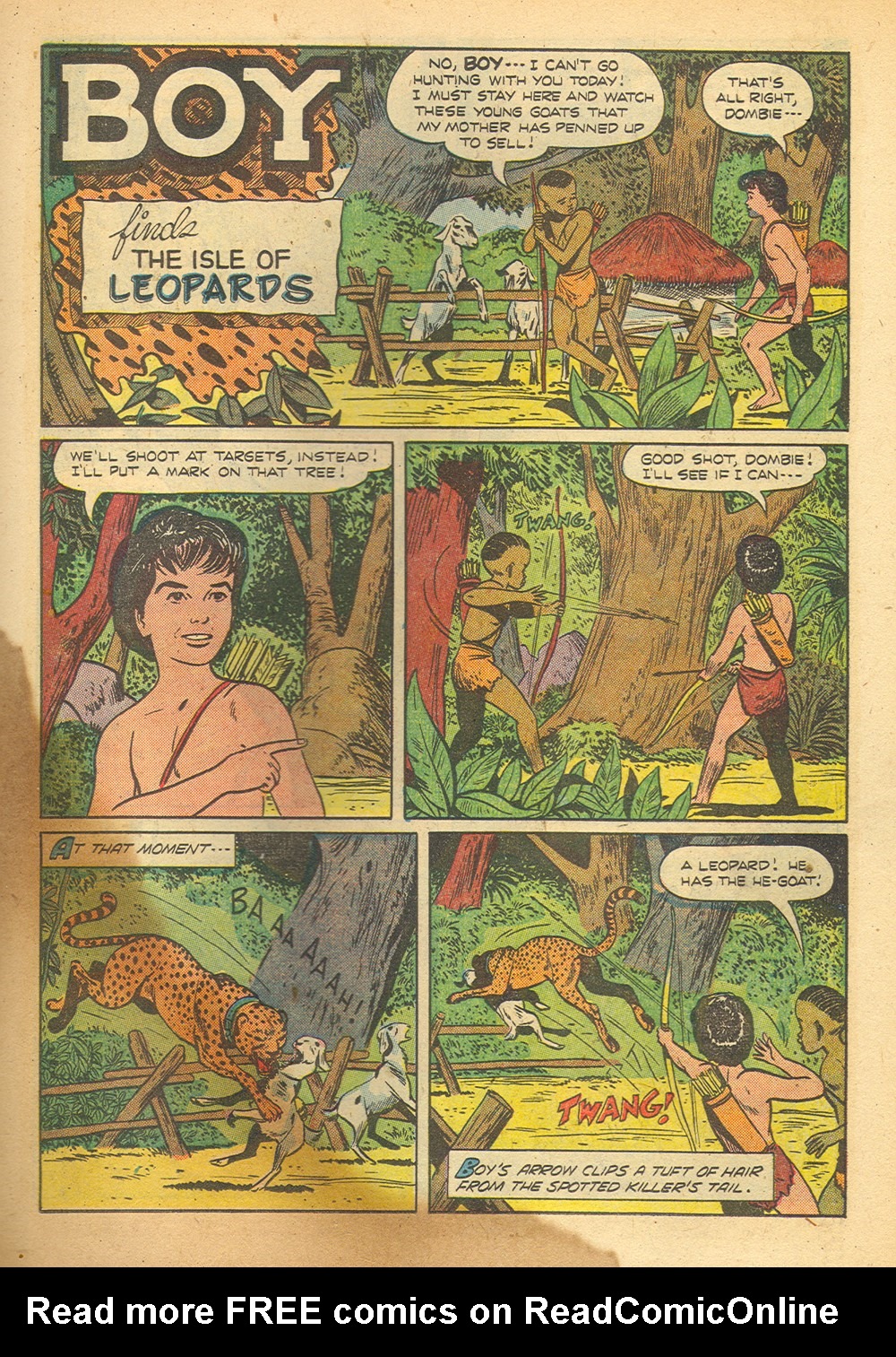 Read online Tarzan (1948) comic -  Issue #54 - 19