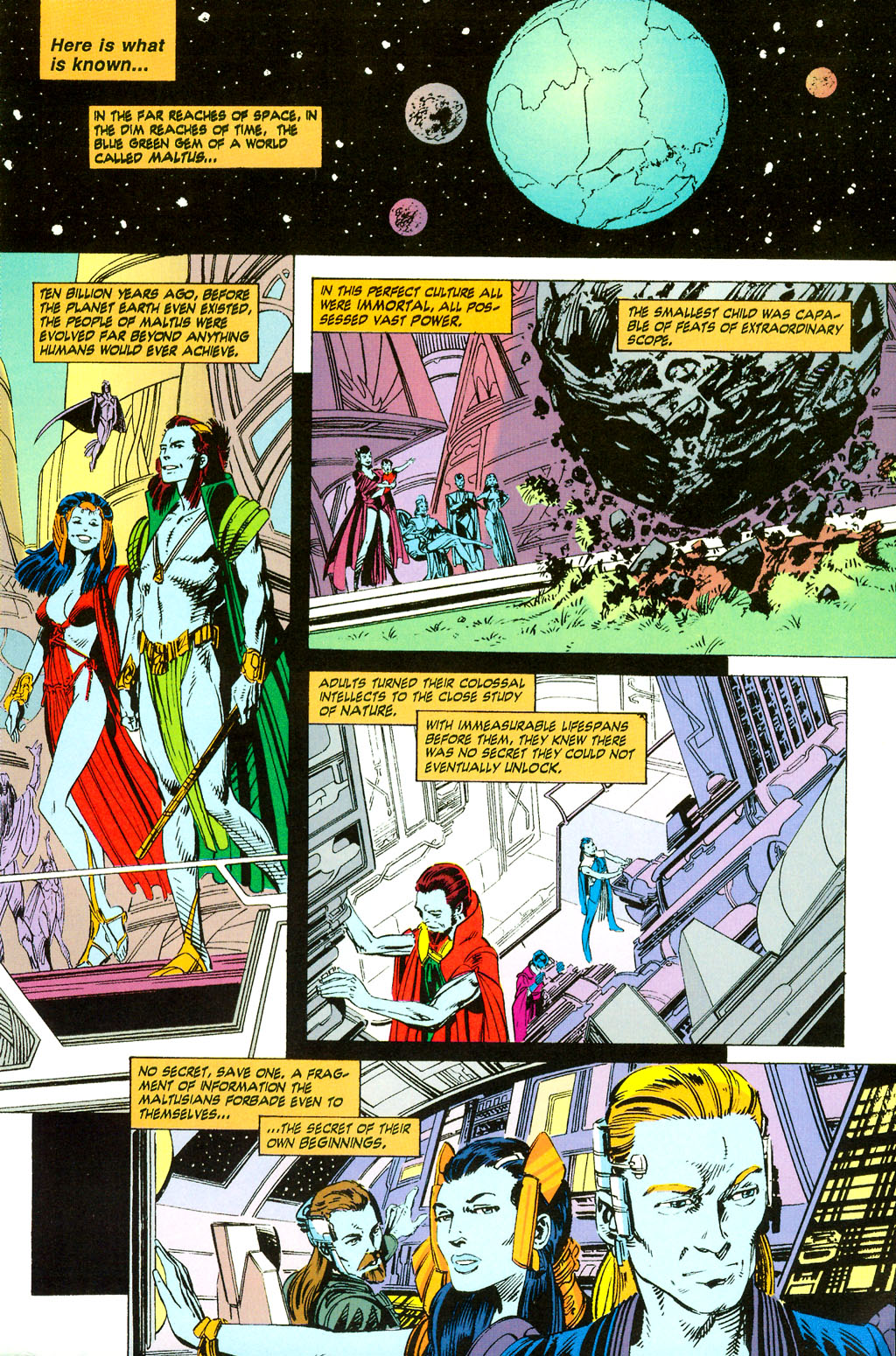 Read online Green Lantern: Ganthet's Tale comic -  Issue # Full - 4