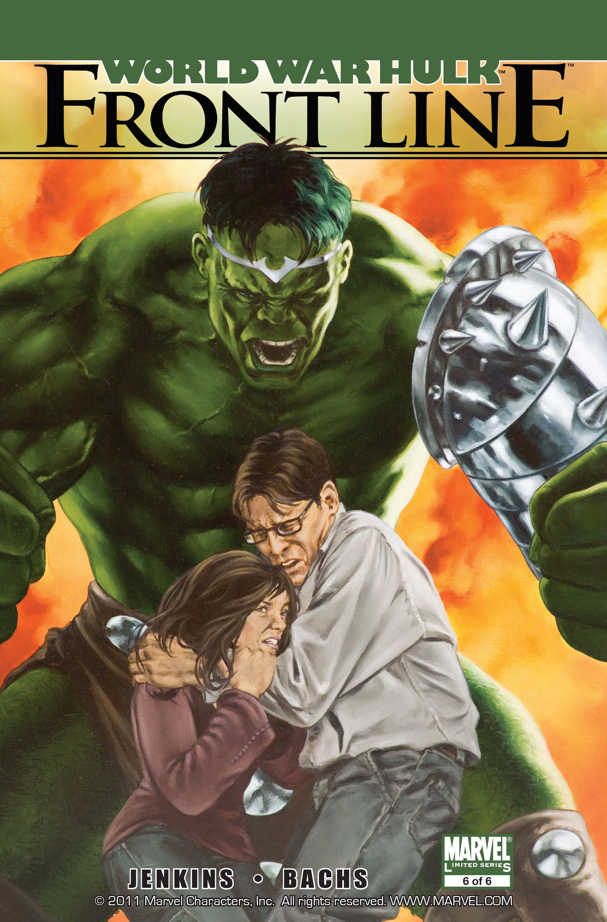 Read online World War Hulk: Front Line comic -  Issue #6 - 1