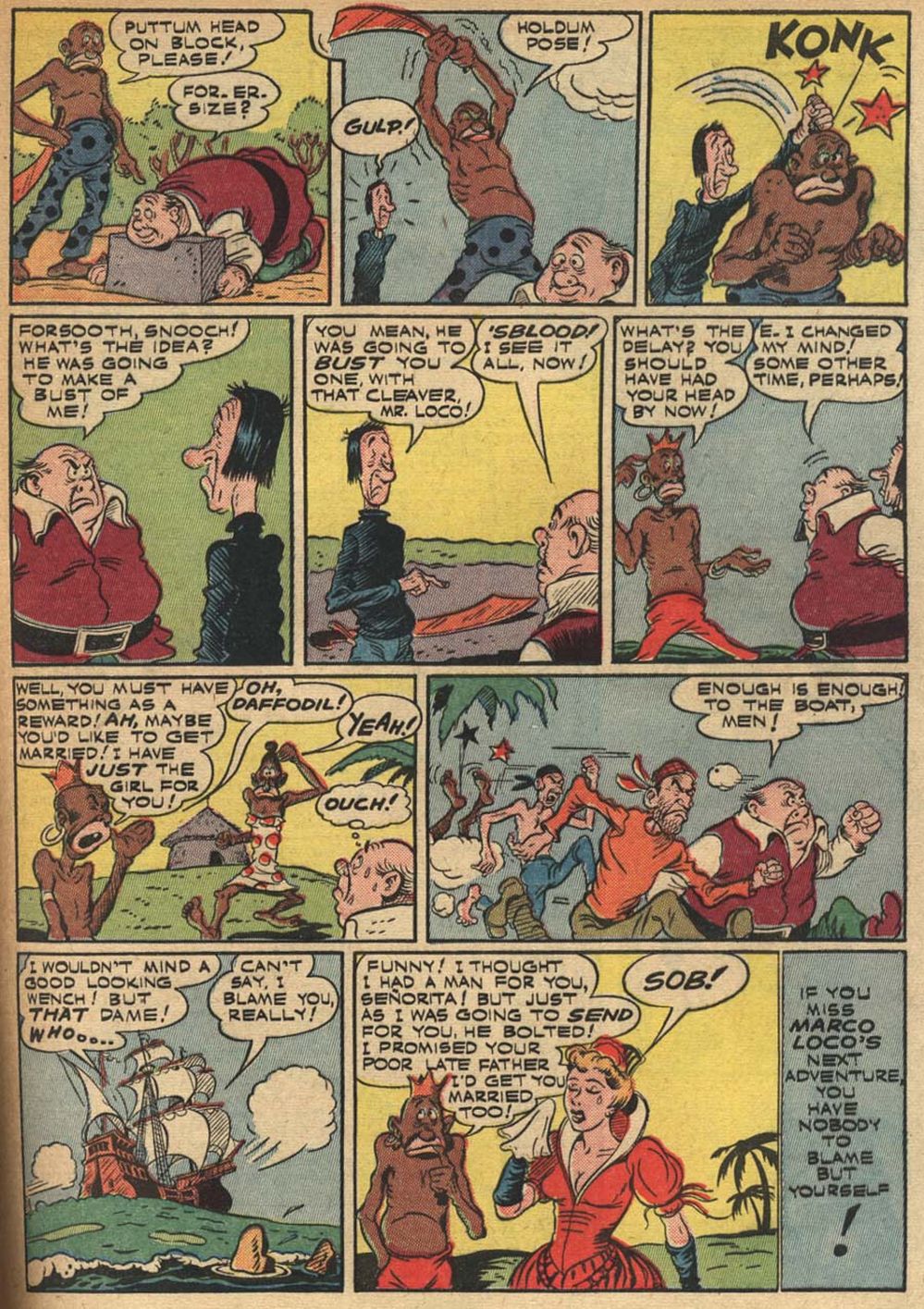 Read online Pep Comics comic -  Issue #49 - 50