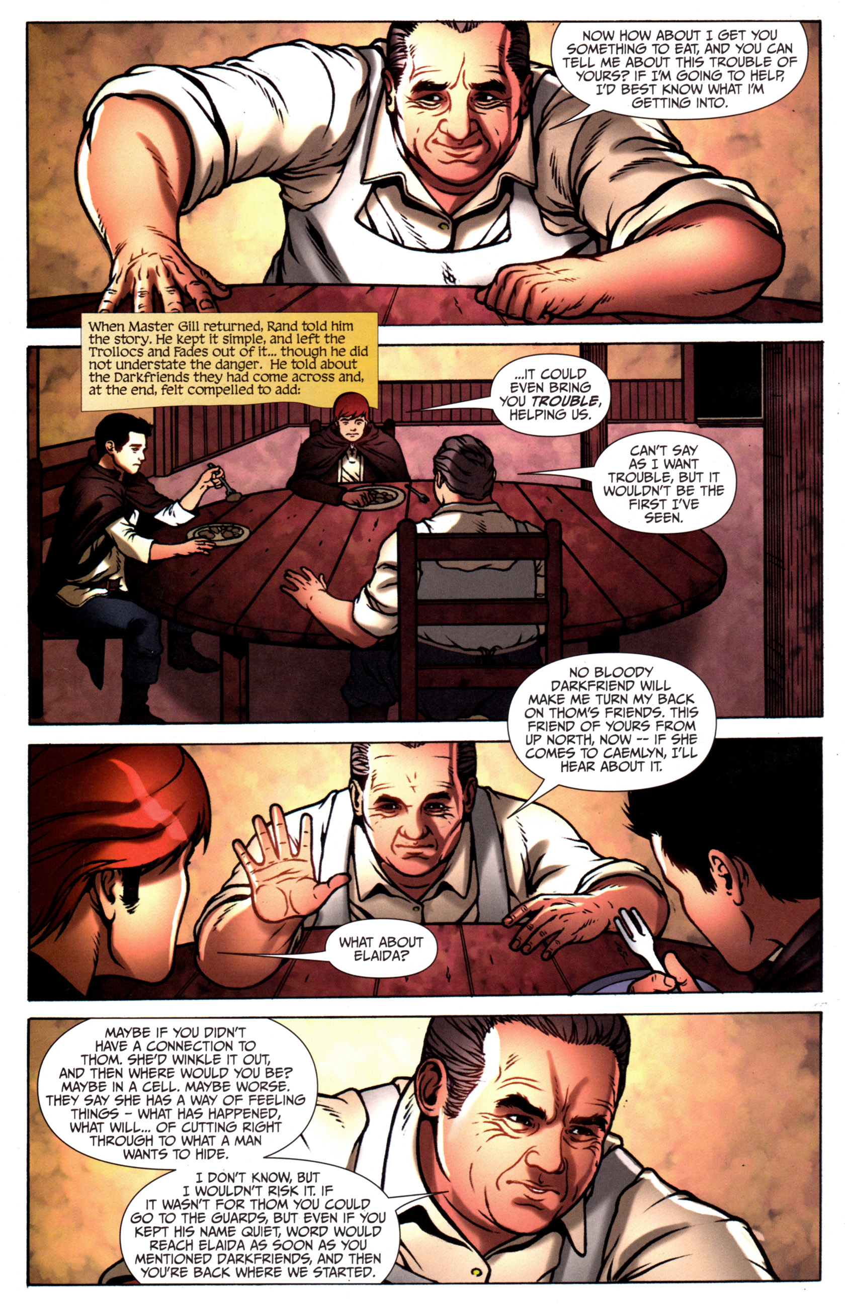 Read online Robert Jordan's Wheel of Time: The Eye of the World comic -  Issue #25 - 20