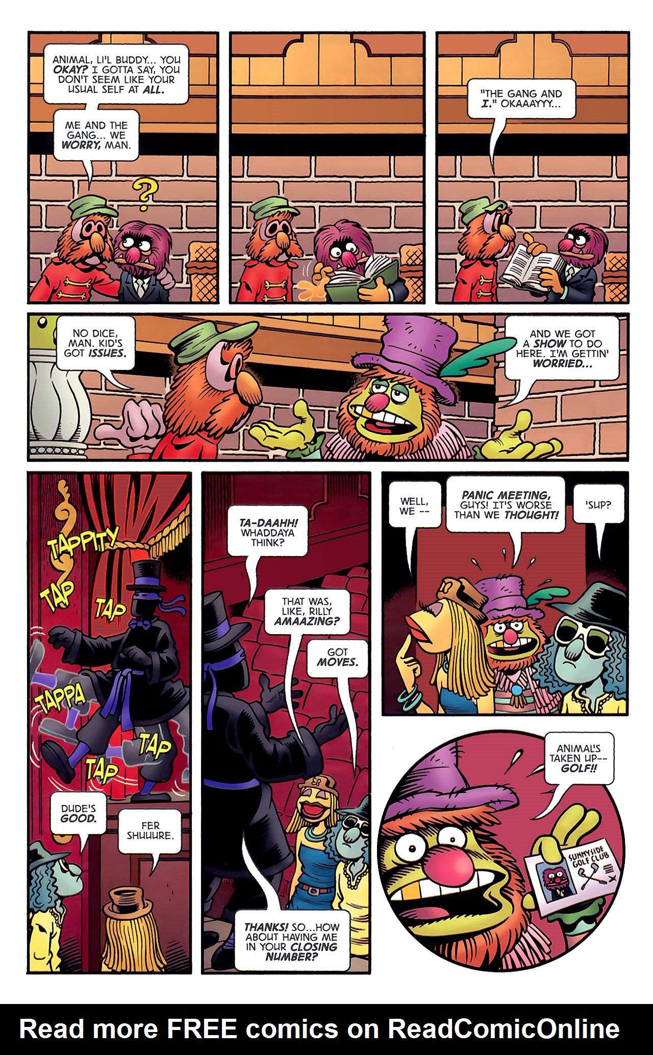 Read online The Muppet Show: The Treasure of Peg-Leg Wilson comic -  Issue #1 - 10