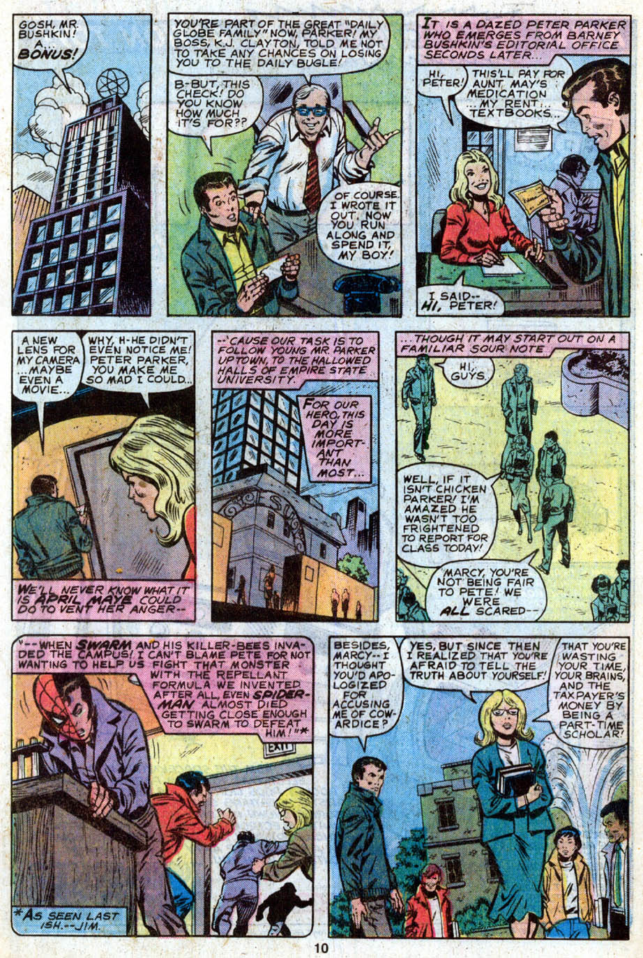 Read online The Spectacular Spider-Man (1976) comic -  Issue #38 - 8