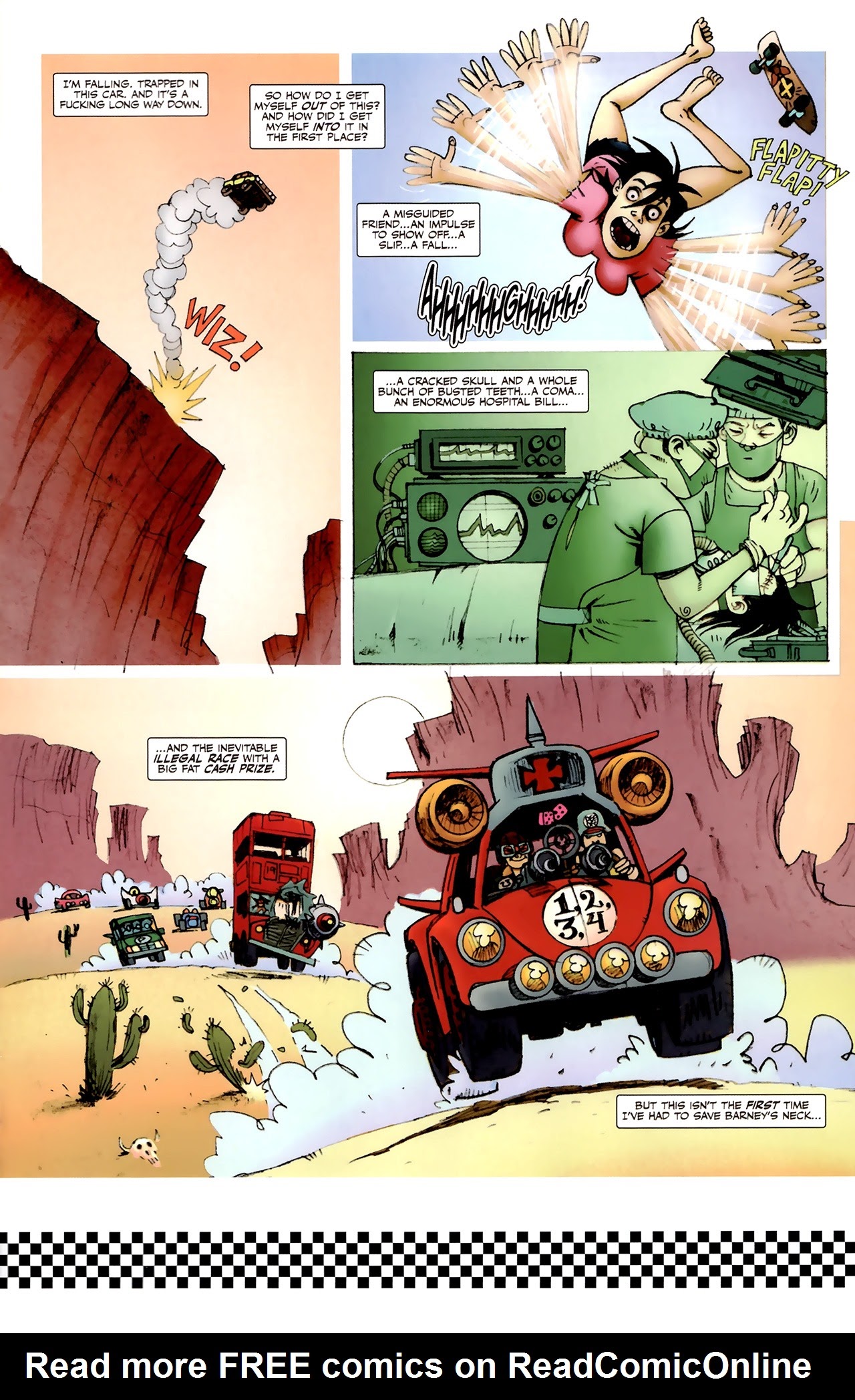Read online Tank Girl: Skidmarks comic -  Issue #2 - 20
