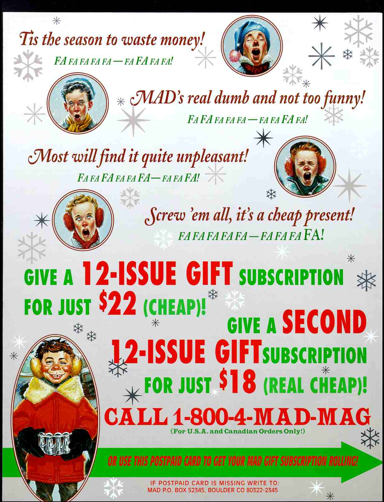 Read online MAD comic -  Issue #353 - 2