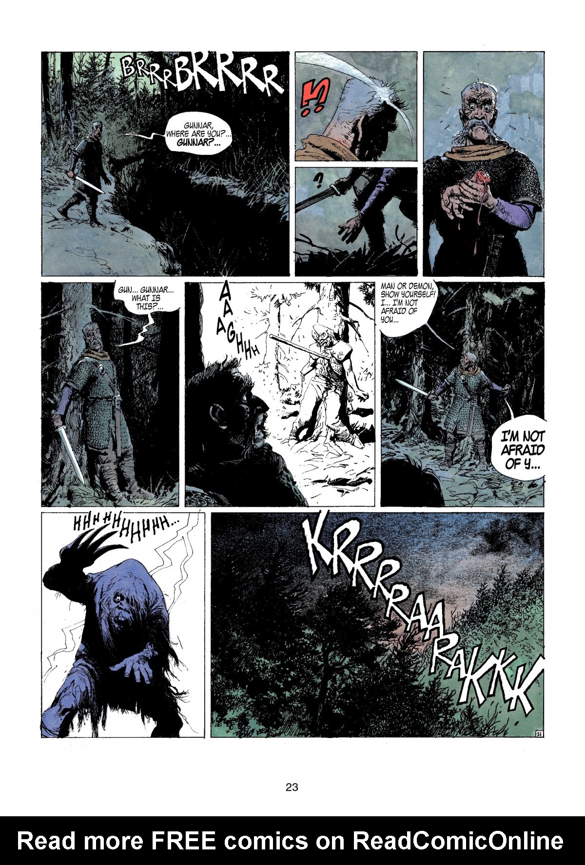 Read online Thorgal comic -  Issue #8 - 25