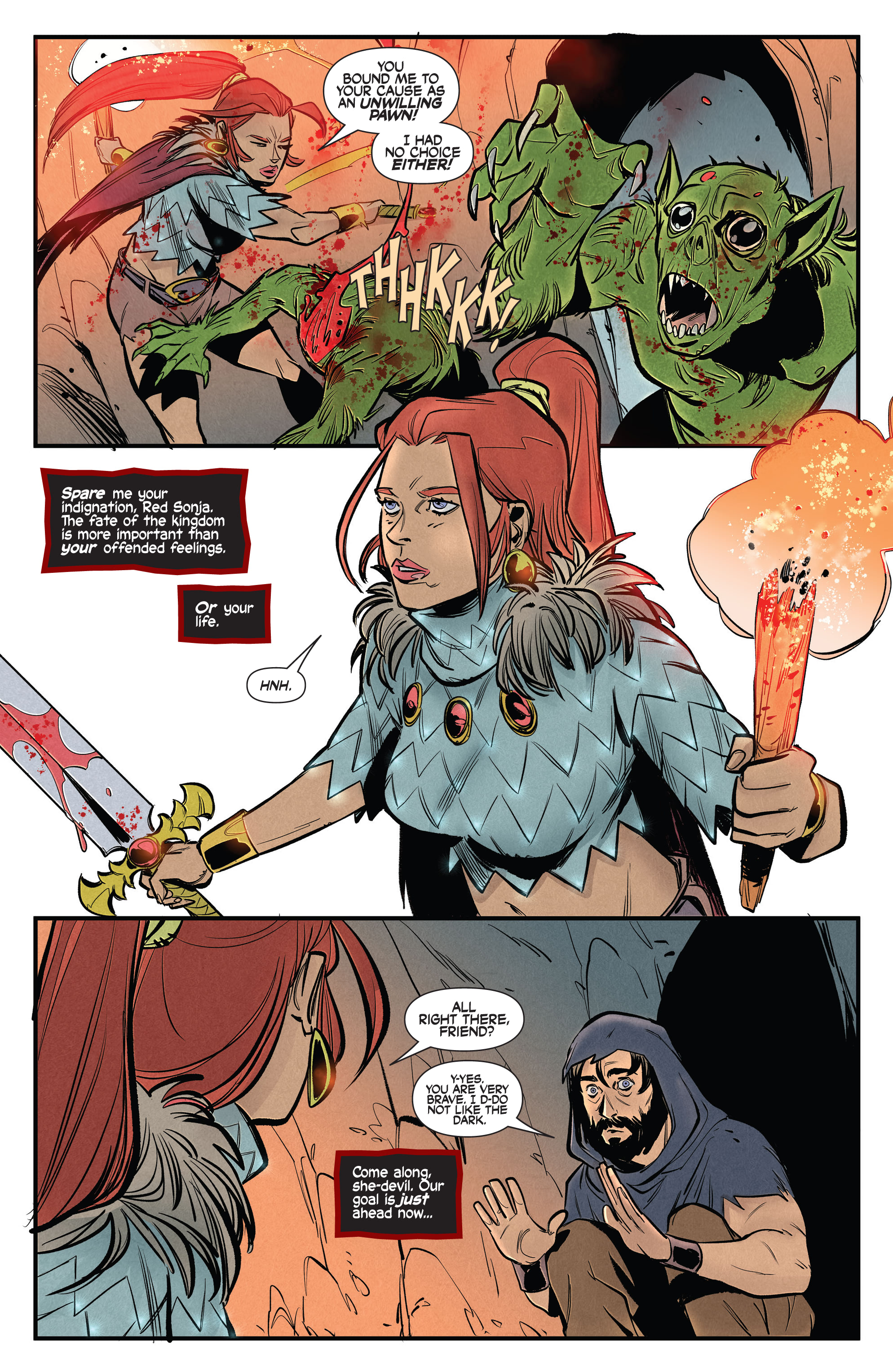 Read online Immortal Red Sonja comic -  Issue #5 - 12