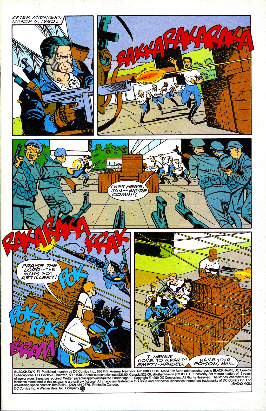 Blackhawk (1989) Issue #15 #16 - English 3