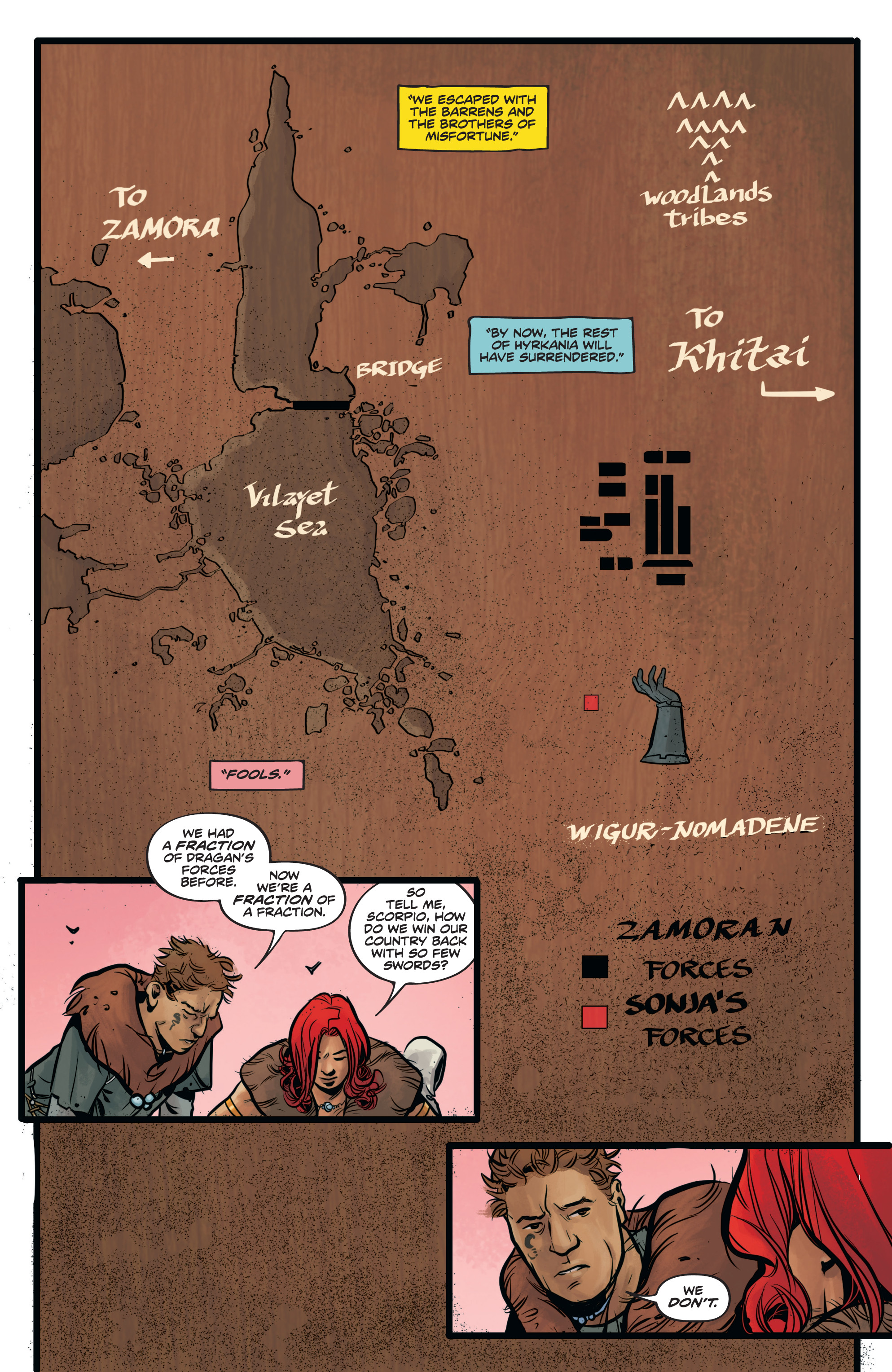 Read online Red Sonja (2019) comic -  Issue #10 - 10