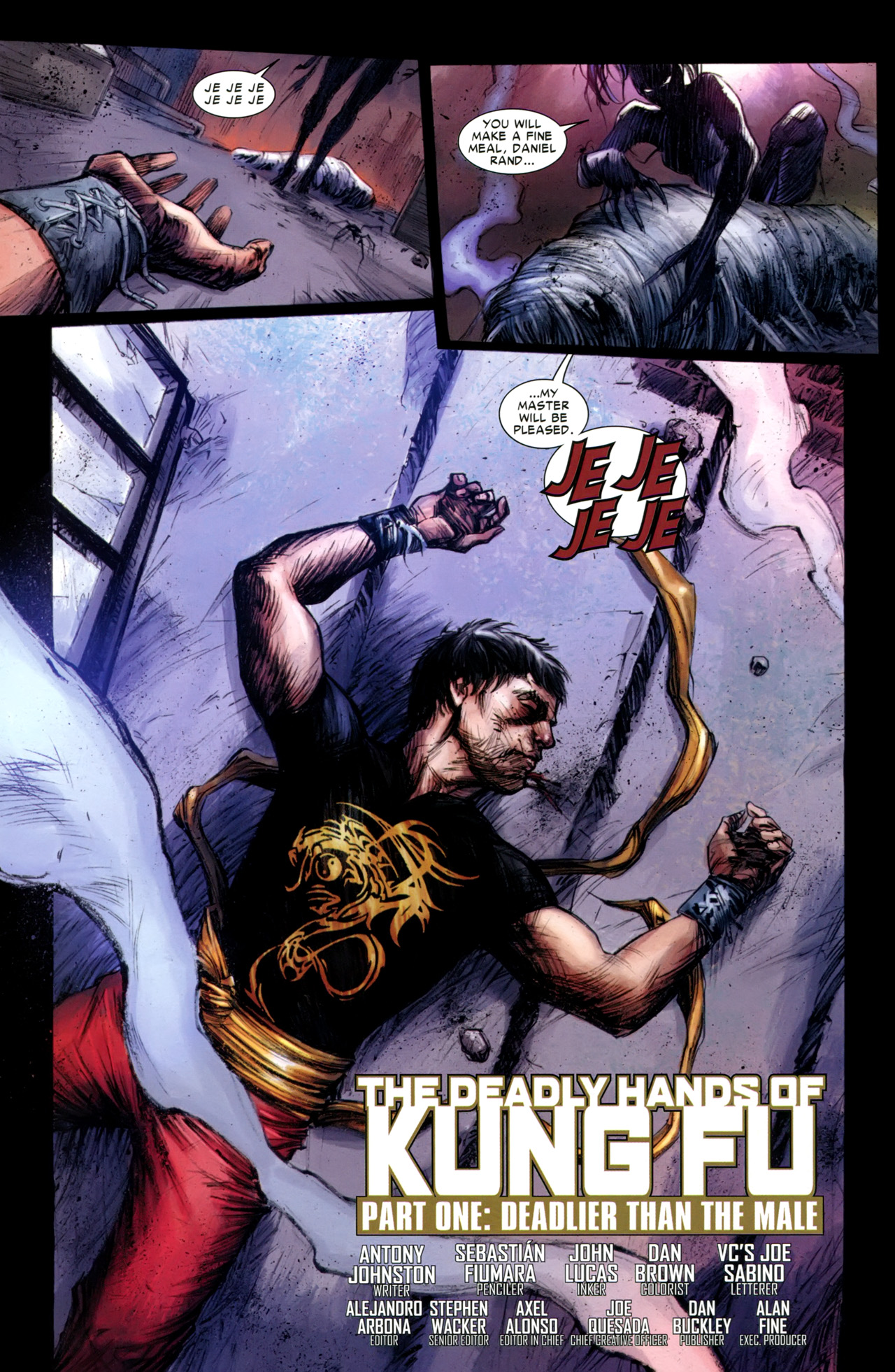 Read online Spider-Island: Deadly Hands of Kung Fu comic -  Issue #1 - 21