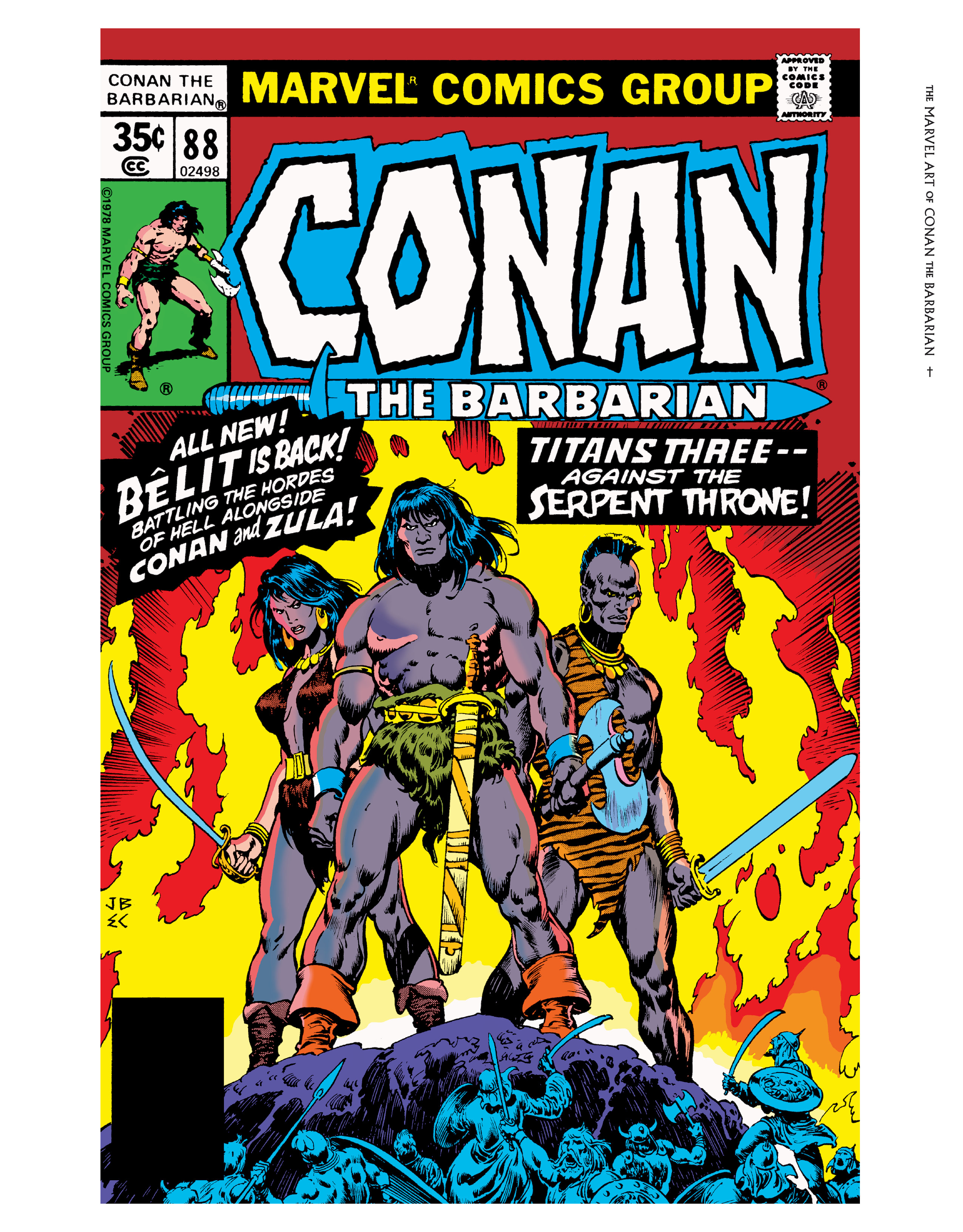 Read online Marvel Art of Conan the Barbarian comic -  Issue # TPB (Part 1) - 97