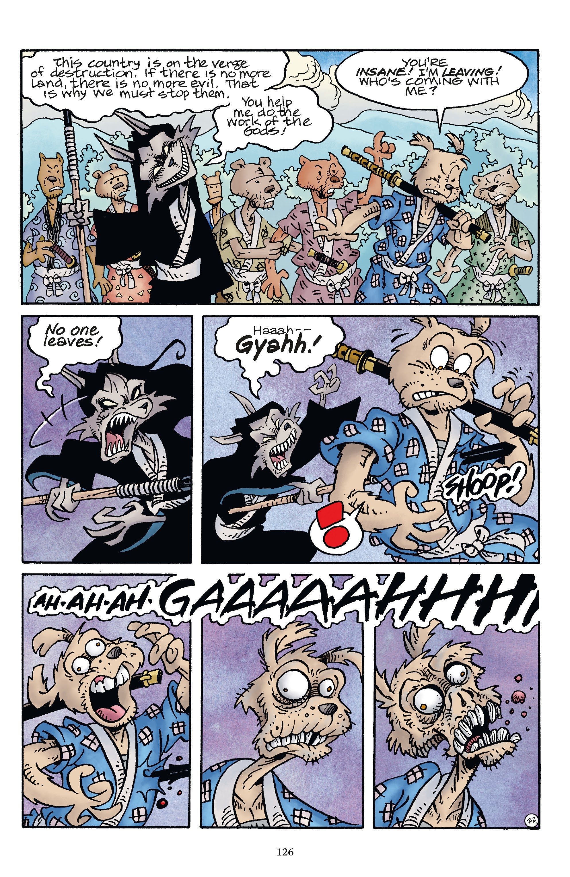 Read online Usagi Yojimbo/Teenage Mutant Ninja Turtles: The Complete Collection comic -  Issue # TPB (Part 2) - 19