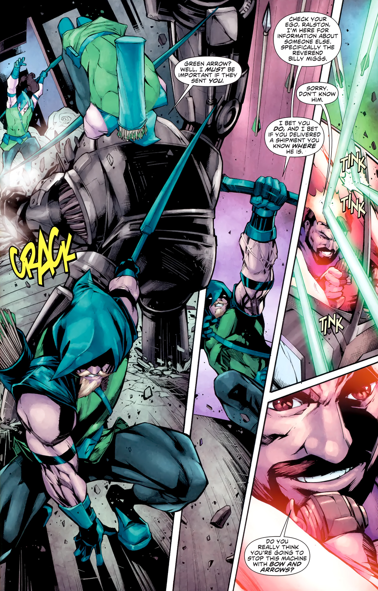 Read online Green Arrow [II] comic -  Issue #14 - 17