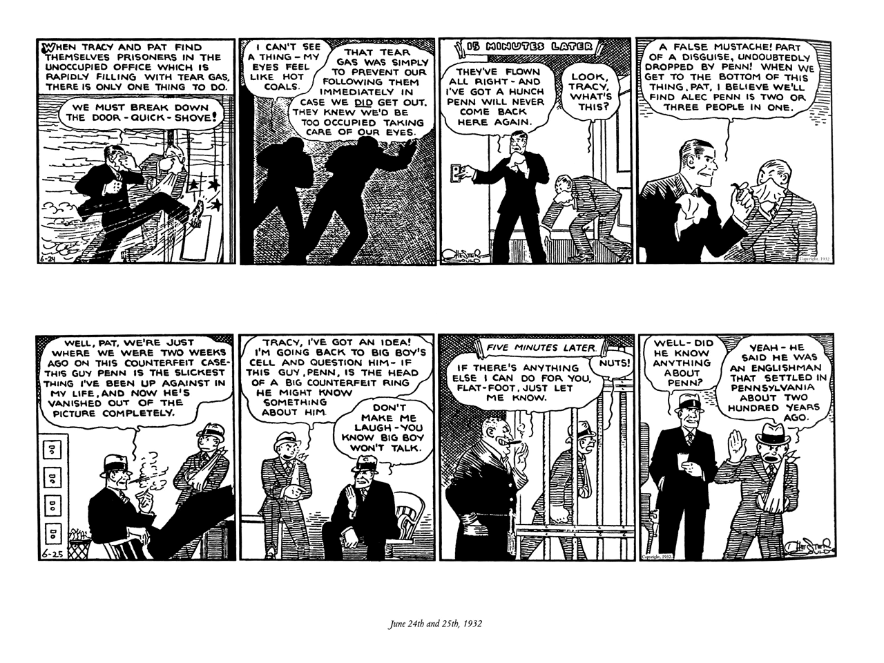 Read online The Complete Chester Gould's Dick Tracy comic -  Issue # TPB 1 (Part 1) - 138